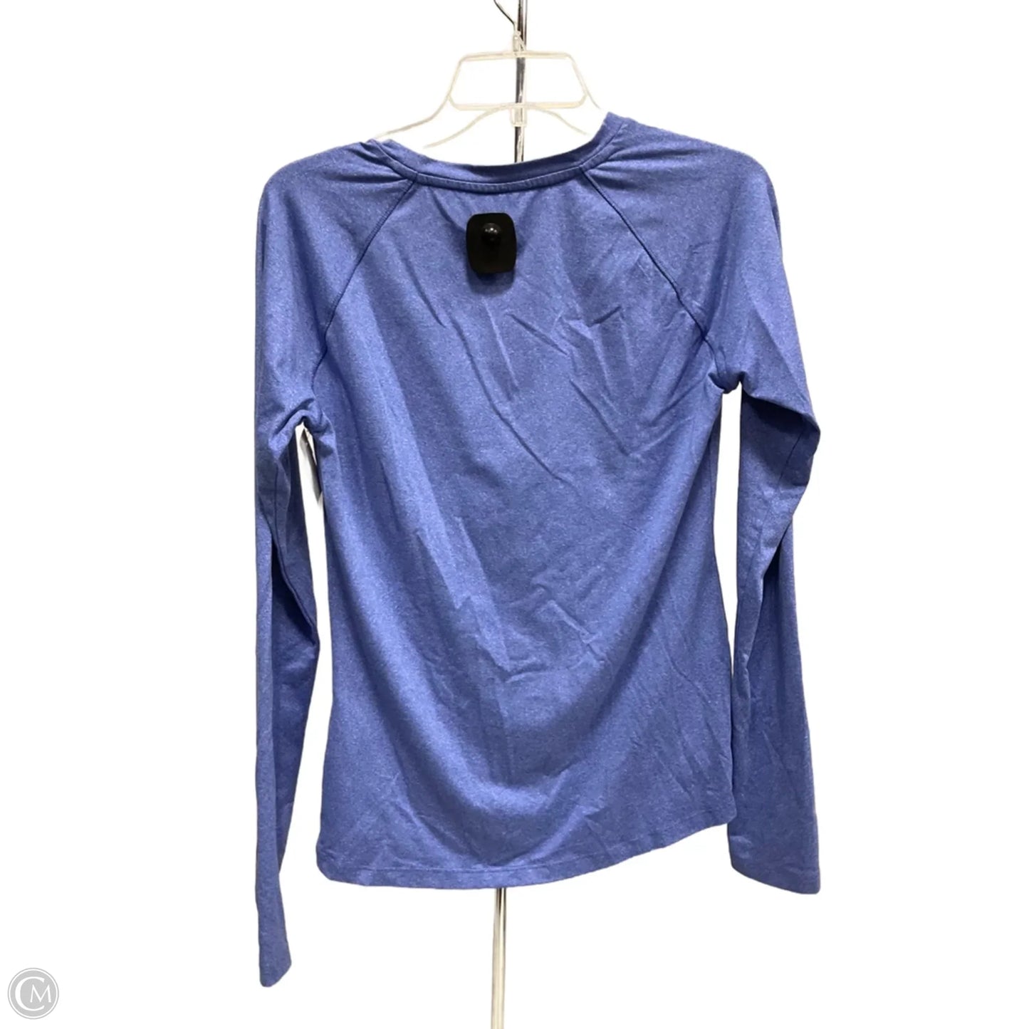 Athletic Top Long Sleeve Crewneck By Spyder In Blue, Size: M