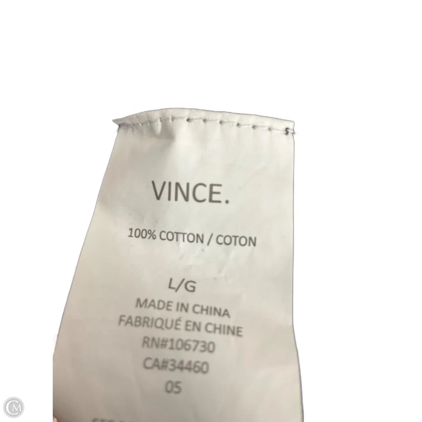 Sweater By Vince In Black, Size: L