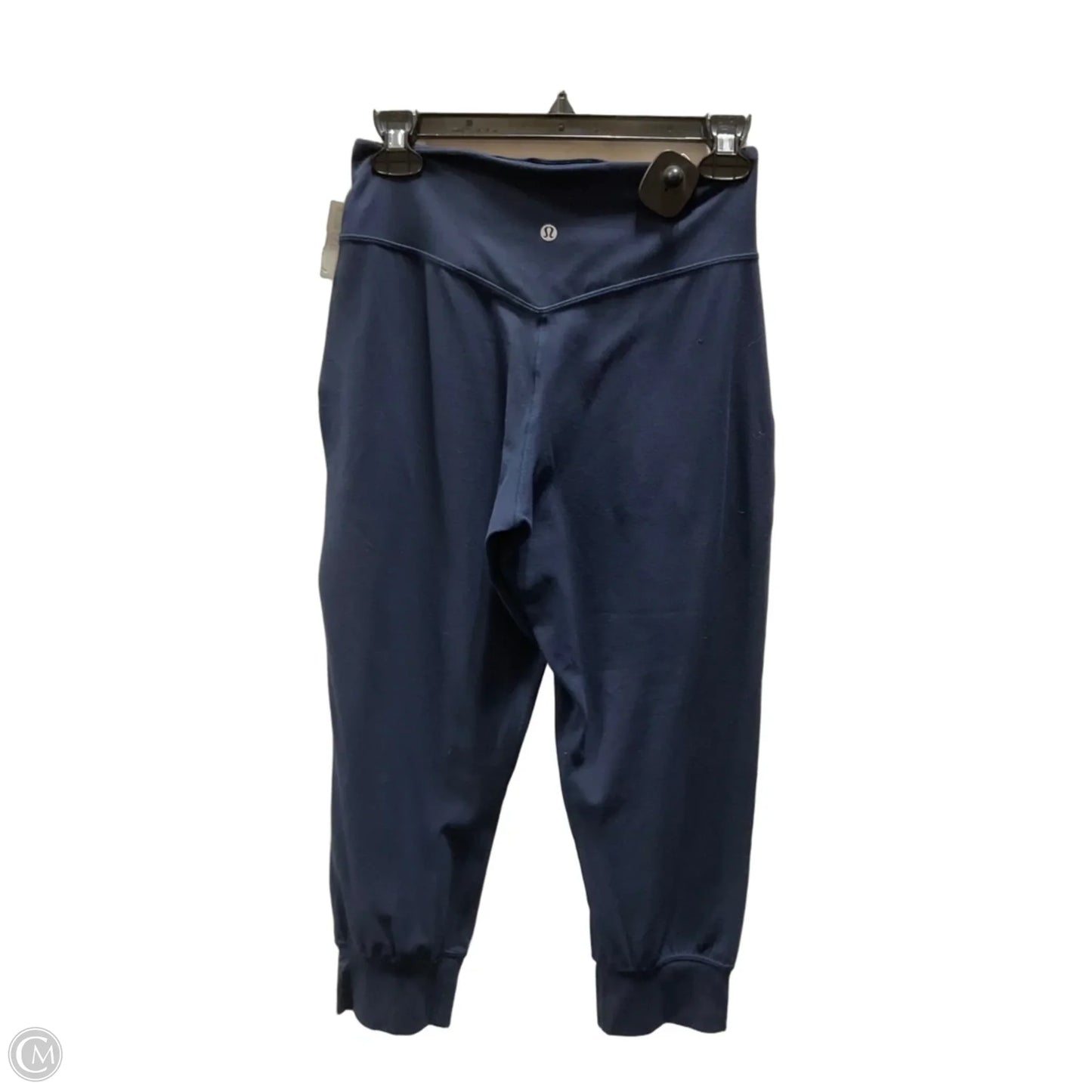 Athletic Leggings By Lululemon In Navy, Size: 6