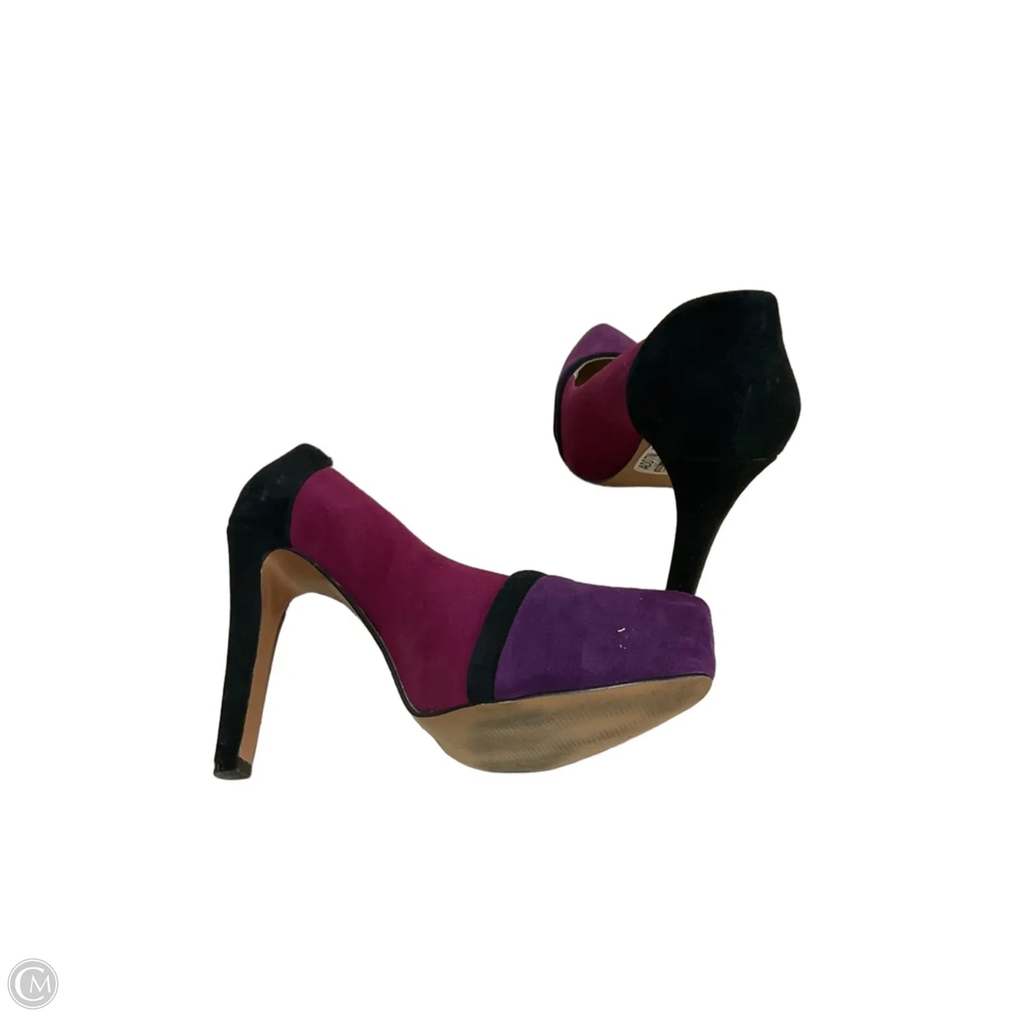 Shoes Heels Stiletto By Bcbg In Pink & Purple, Size: 6.5