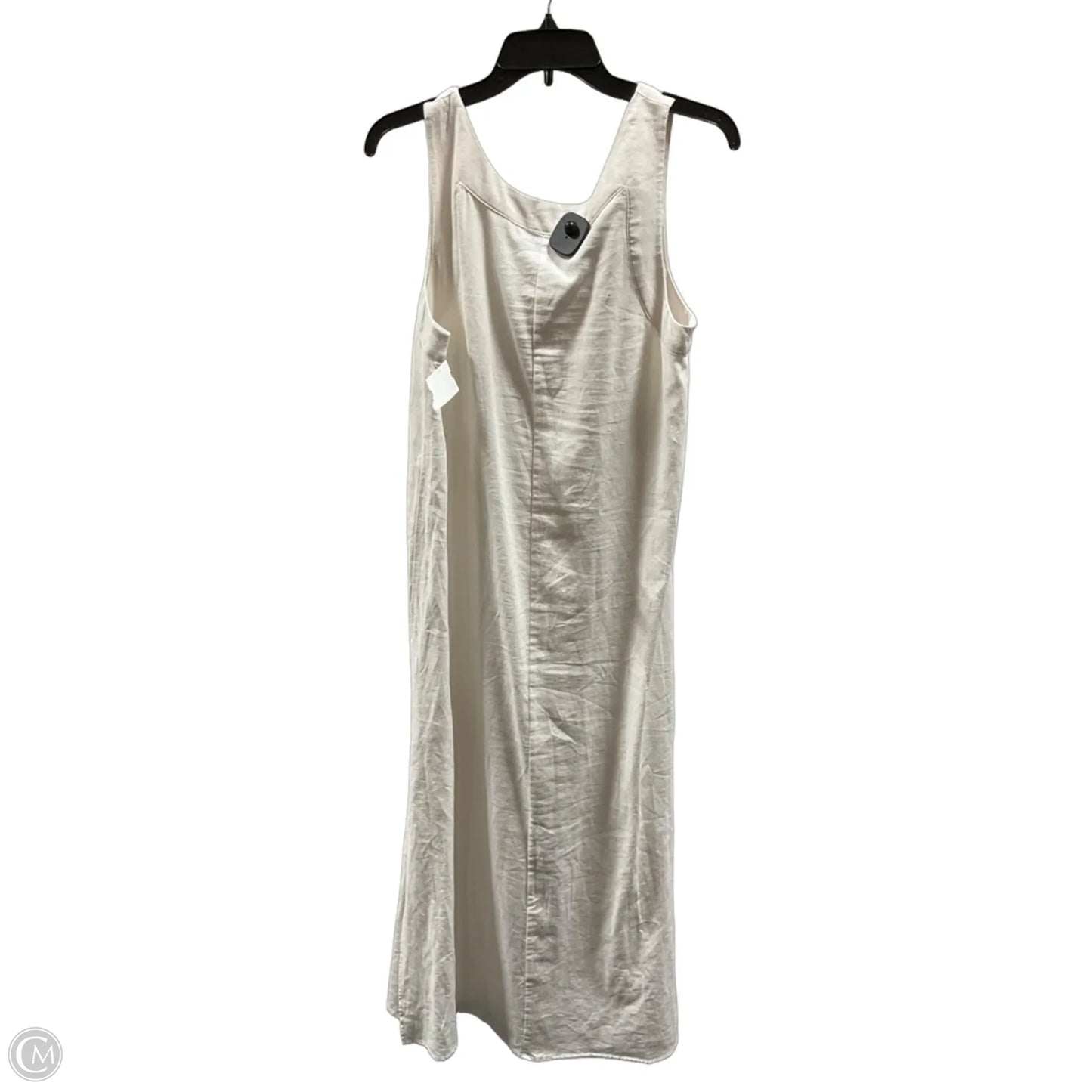 Dress Casual Maxi By Dkny In White, Size: M