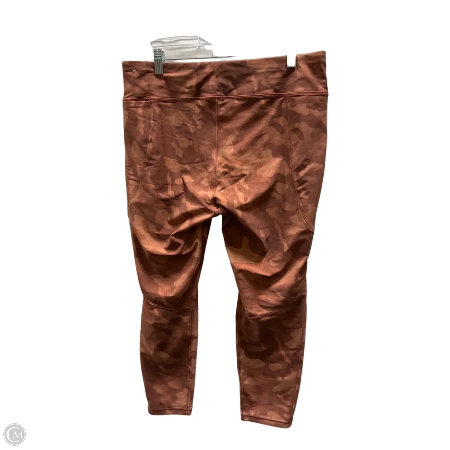Athletic Leggings By Calia In Orange, Size: Xxl