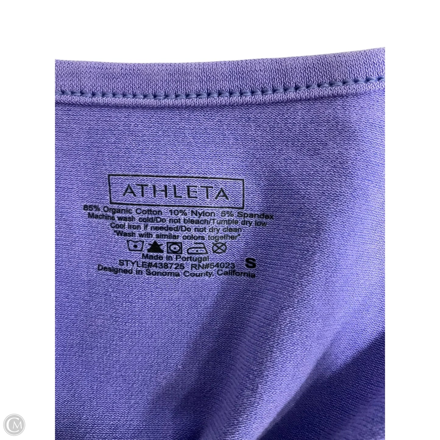 Athletic Tank Top By Athleta In Purple, Size: S