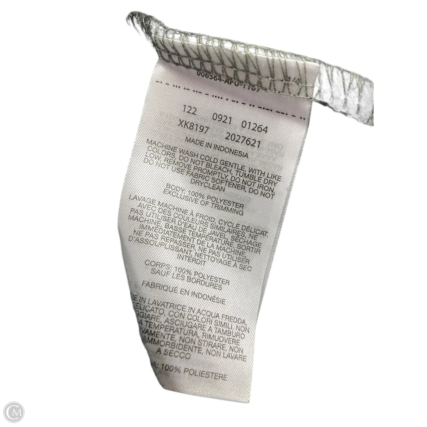 Athletic Sweatshirt Collar By Columbia In Black & Green, Size: Xl