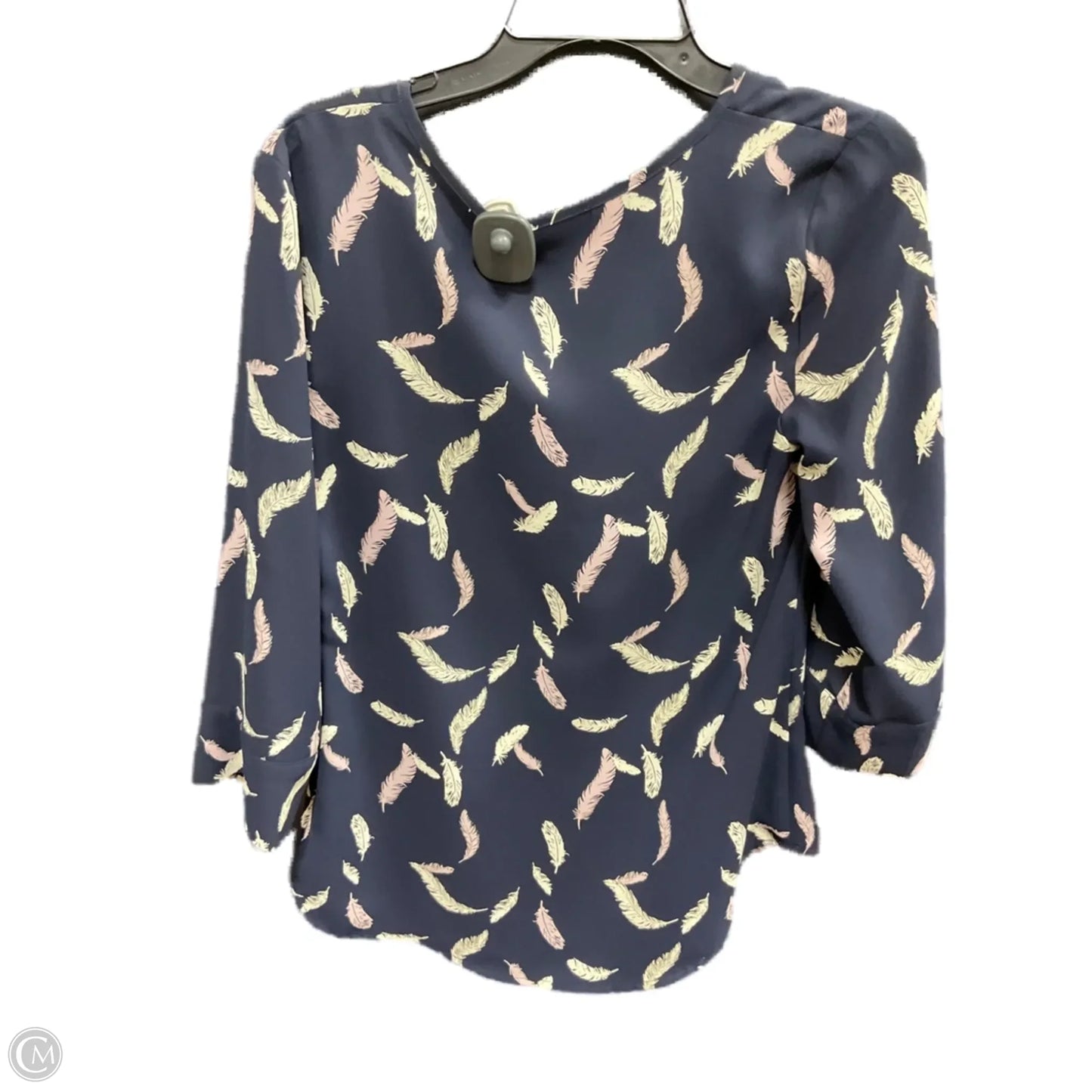 Top Long Sleeve By 41 Hawthorn In Blue, Size: S