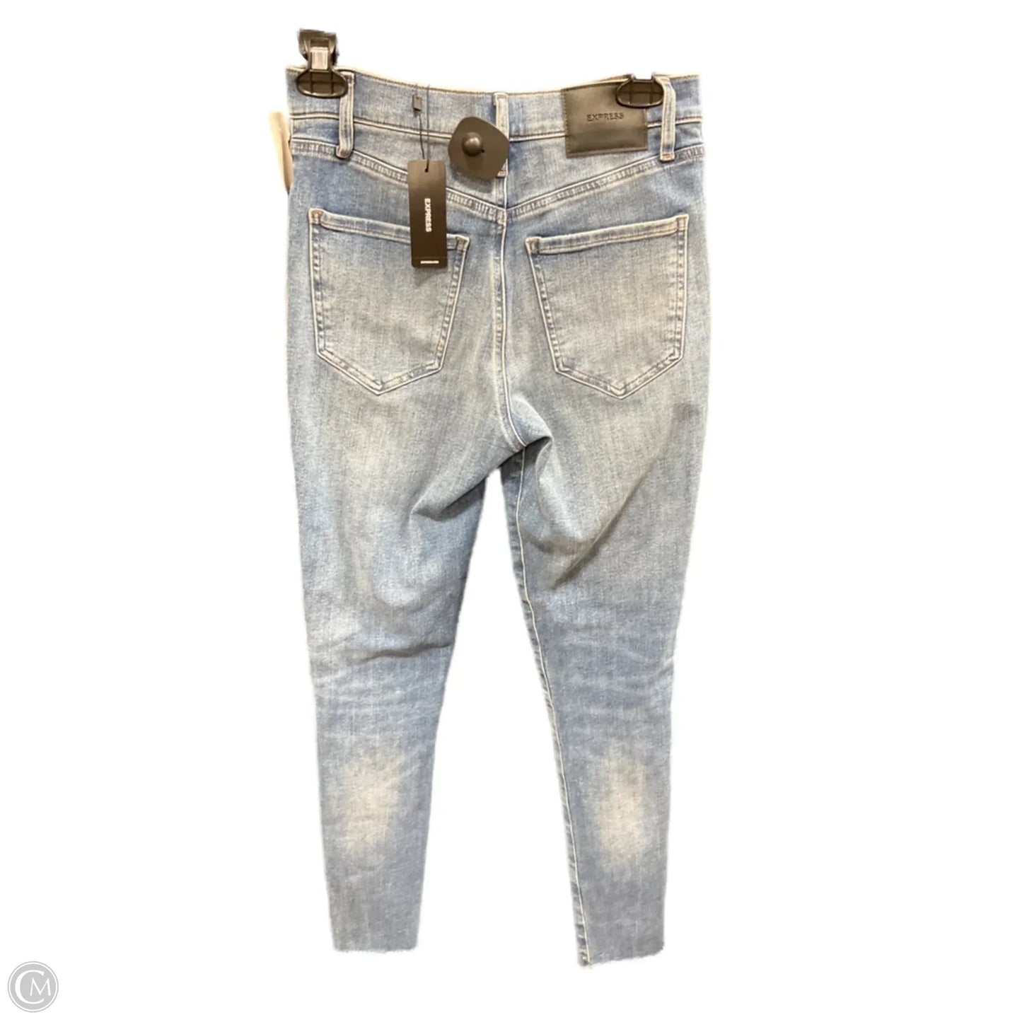 Jeans Skinny By Express In Blue, Size: 2