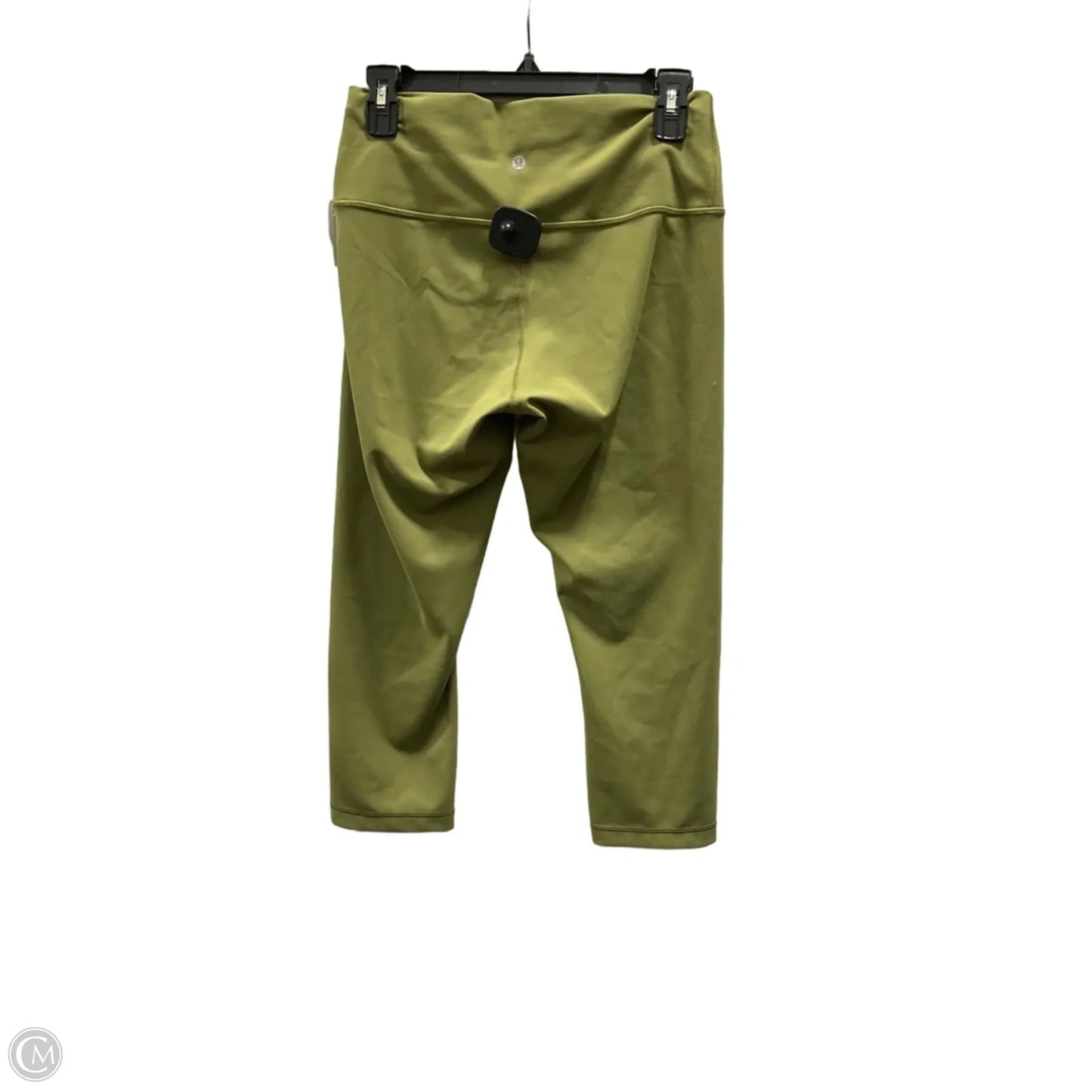 Athletic Leggings Capris By Lululemon In Green, Size: 10