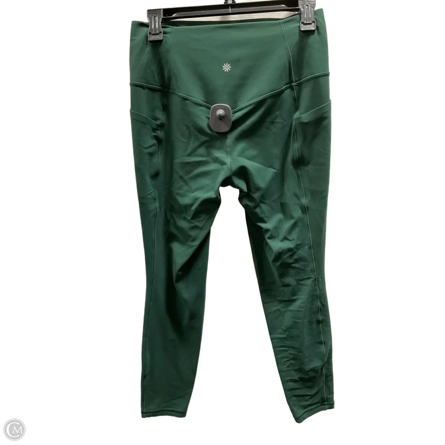 Athletic Leggings By Athleta In Green, Size: M