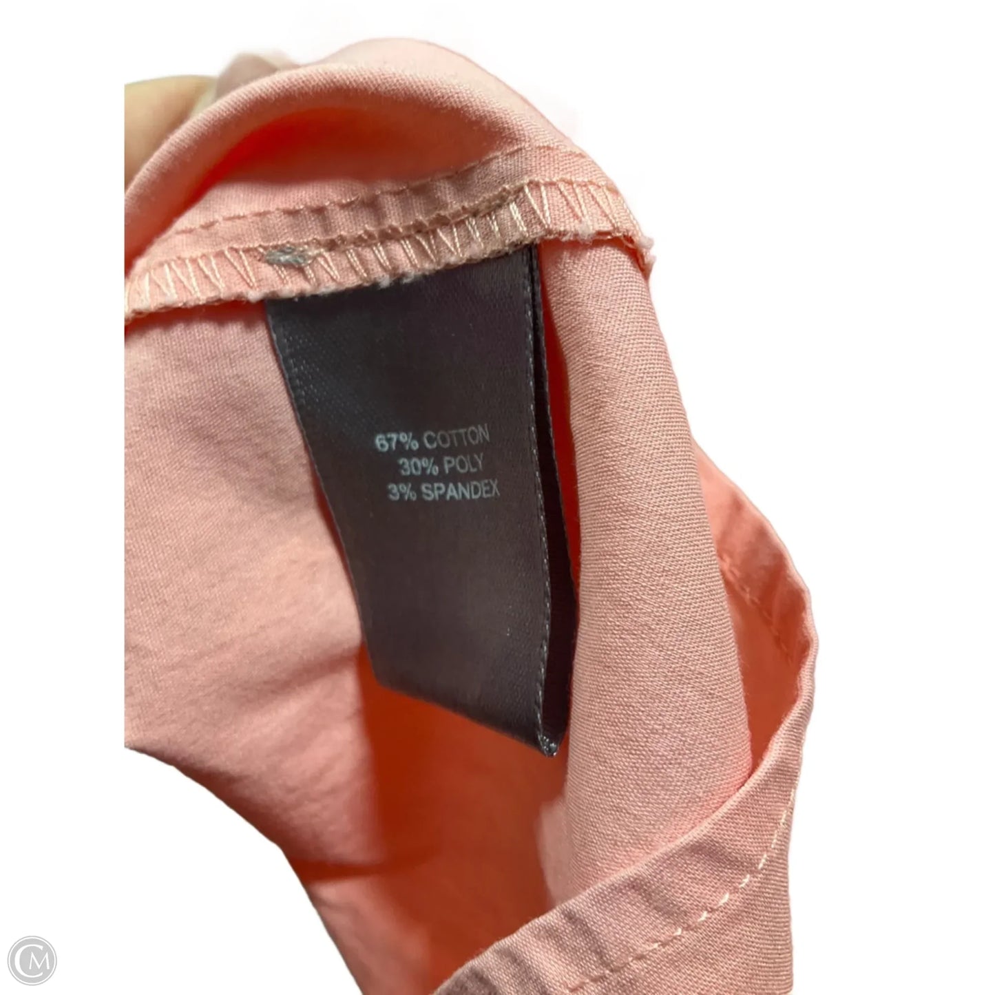 Top 3/4 Sleeve By Marled In Peach, Size: M