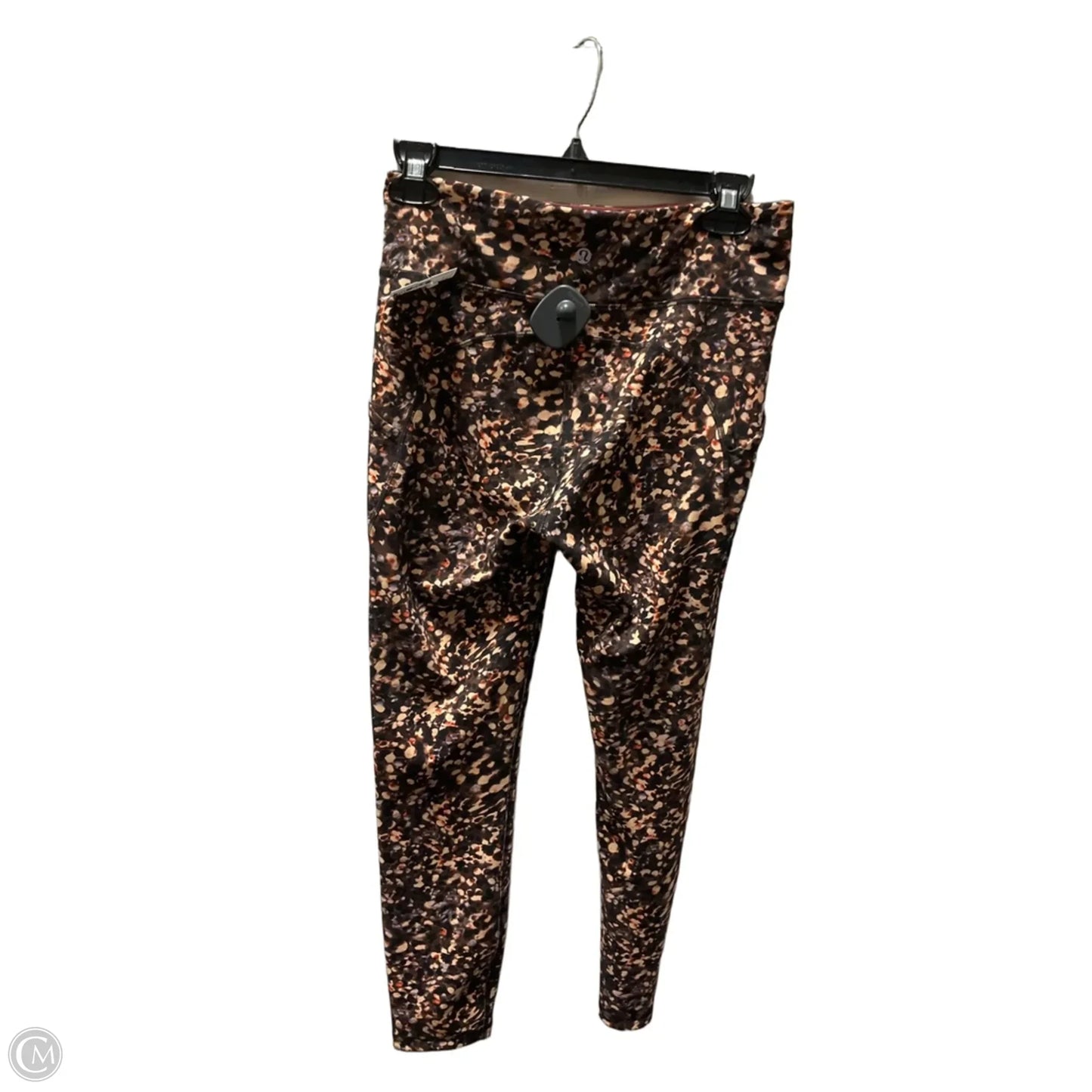 Athletic Leggings By Lululemon In Brown & Purple, Size: 8