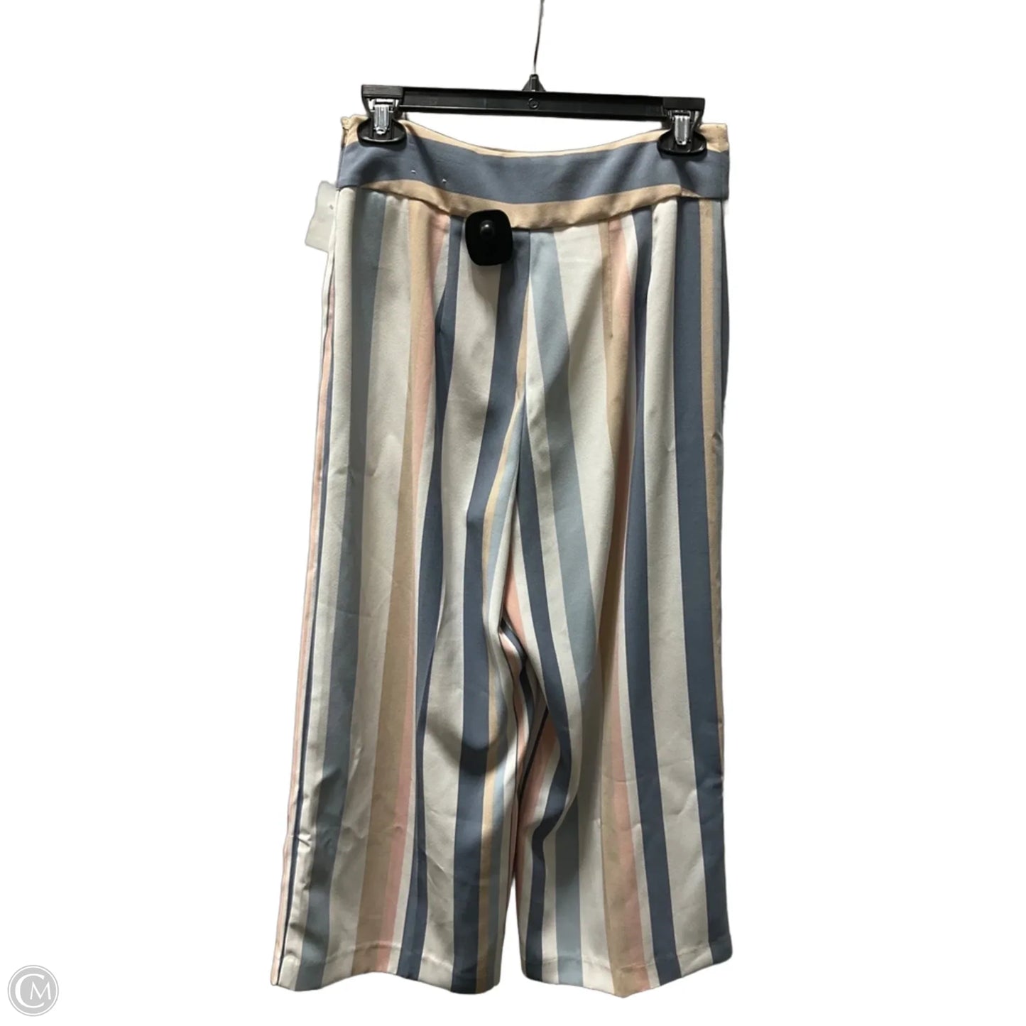 Pants Wide Leg By Express In Striped Pattern, Size: 4