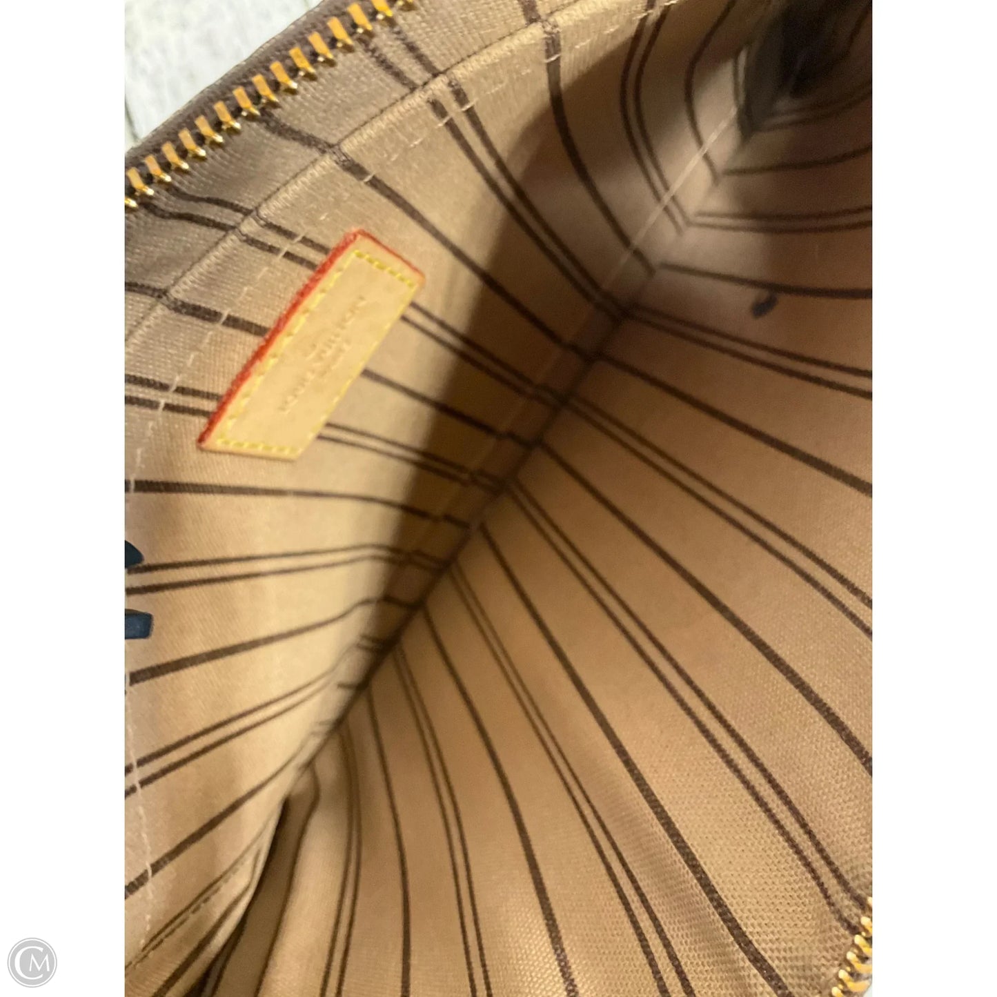 Wristlet Luxury Designer By Louis Vuitton, Size: Large