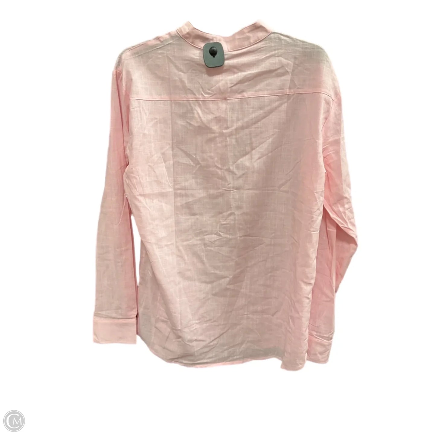 Top Long Sleeve By Clothes Mentor In Pink, Size: M
