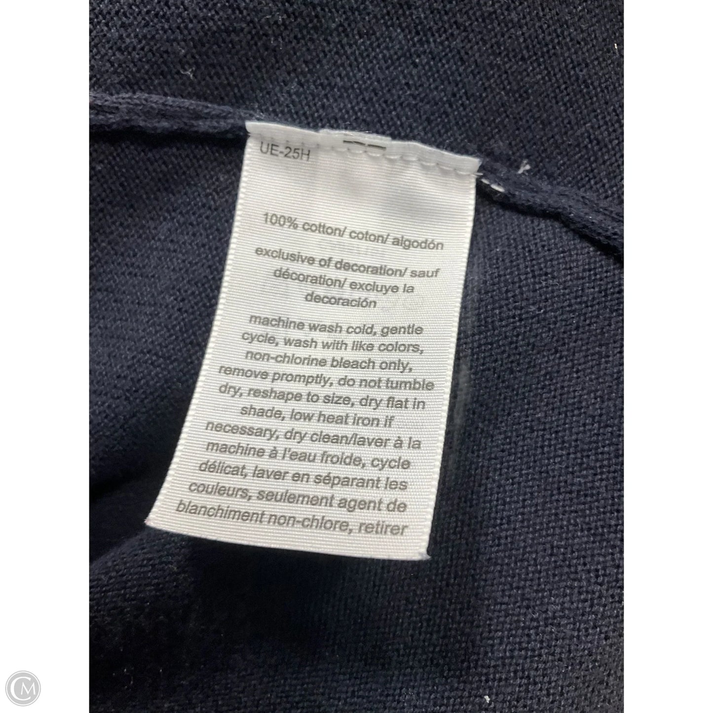 Top Long Sleeve By Tommy Hilfiger In Tan, Size: S