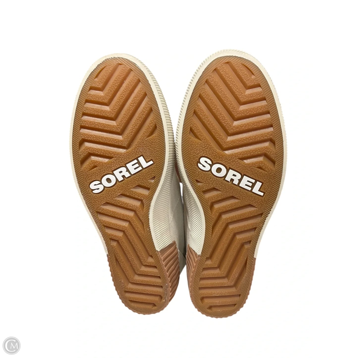 Boots Ankle Flats By Sorel In Cream, Size: 9