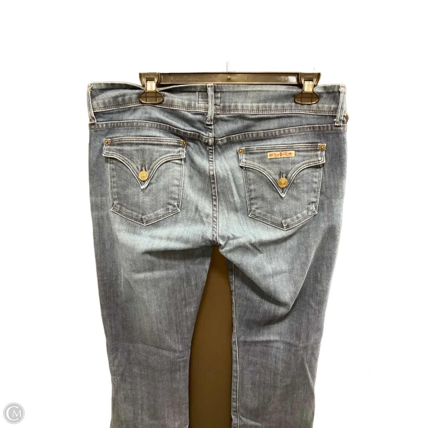 Jeans Straight By Hudson In Blue Denim, Size: 8