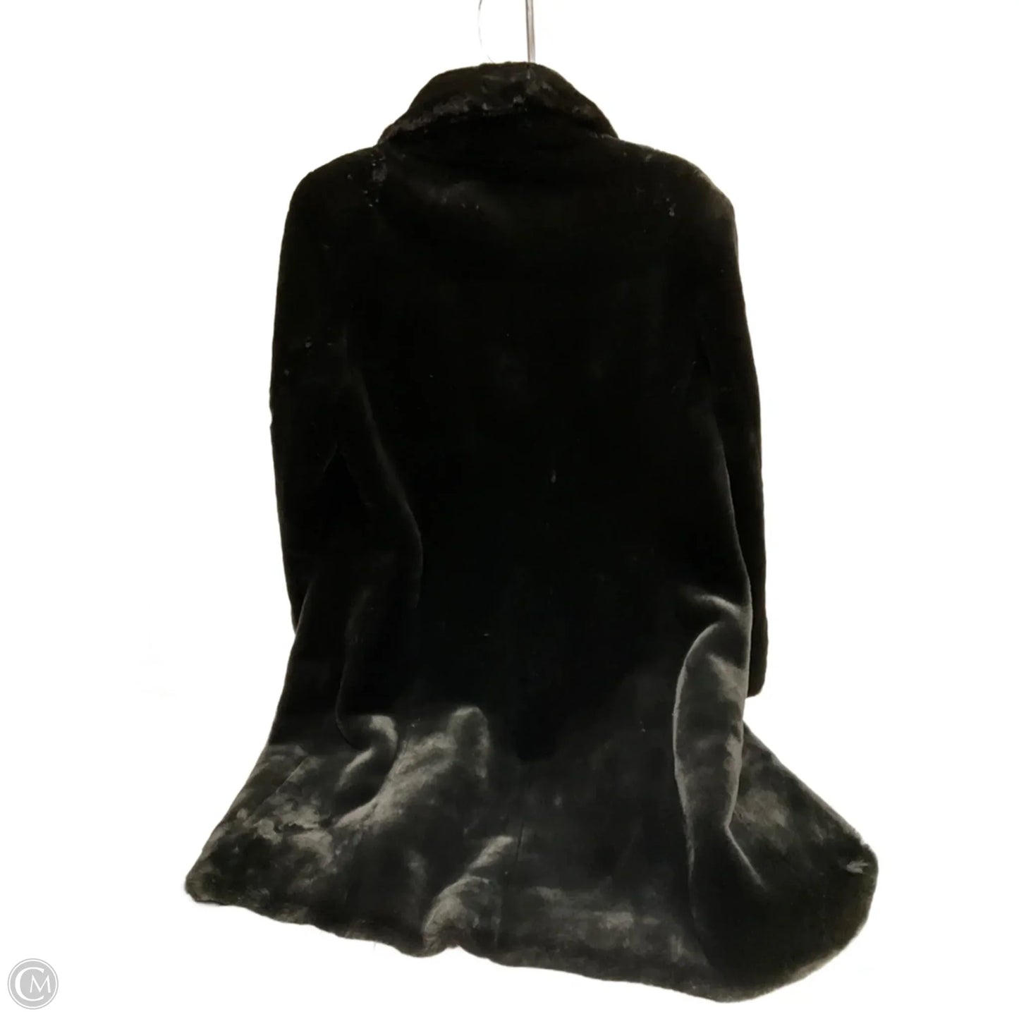 Coat Faux Fur & Sherpa By East 5th In Black, Size: M