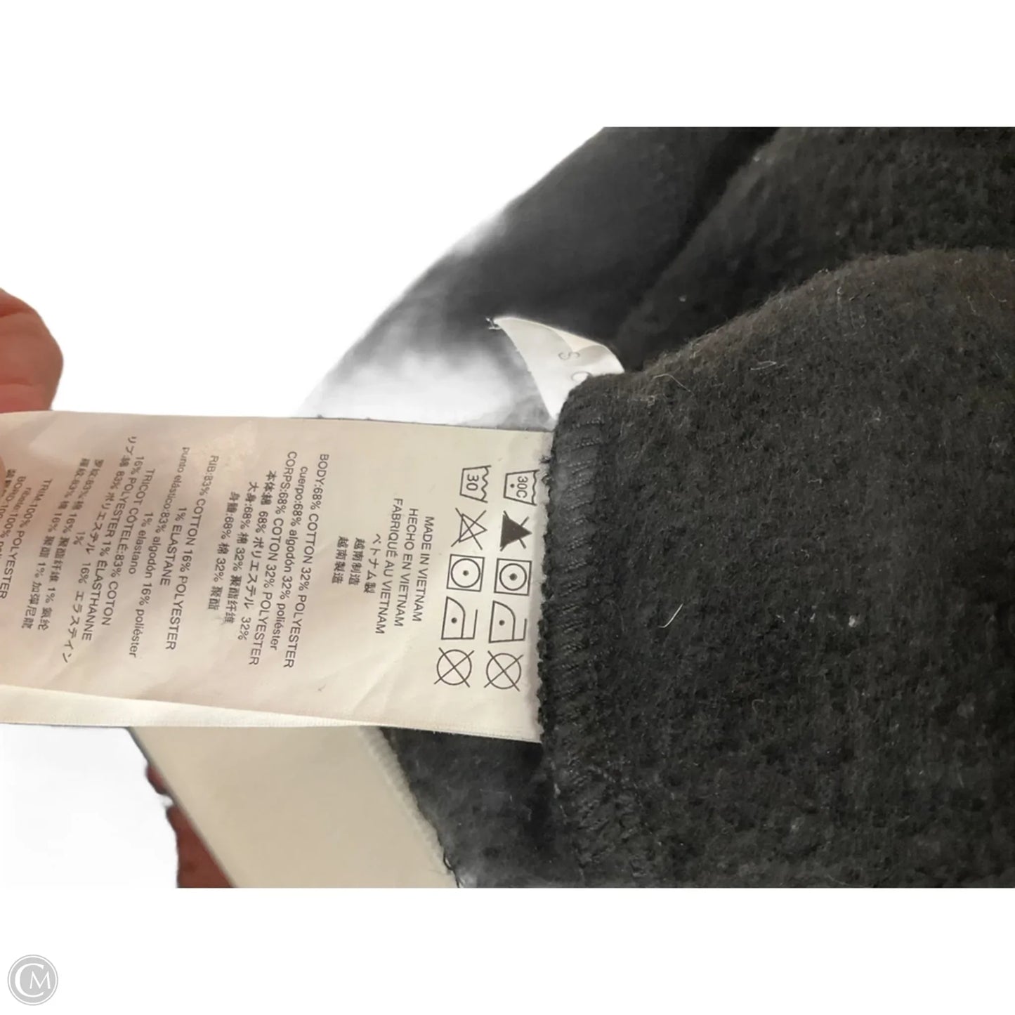 Sweatshirt Crewneck By Michael By Michael Kors In Black, Size: S