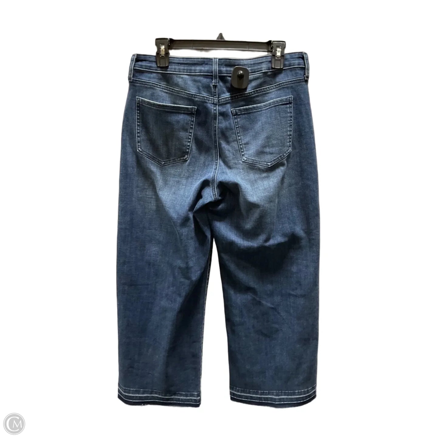 Jeans Wide Leg By Not Your Daughters Jeans In Blue Denim, Size: 8