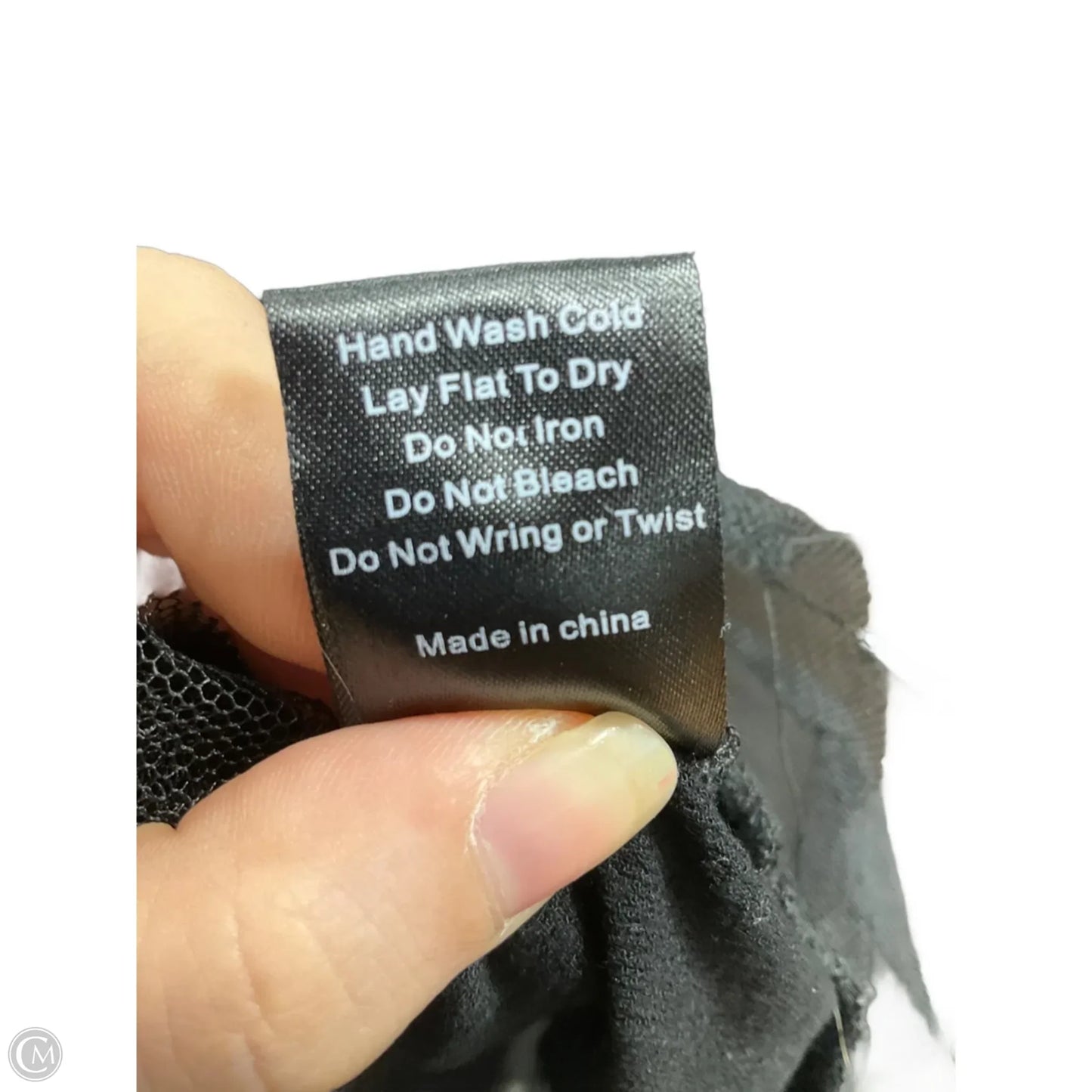 Top Short Sleeve By Pol In Black, Size: S