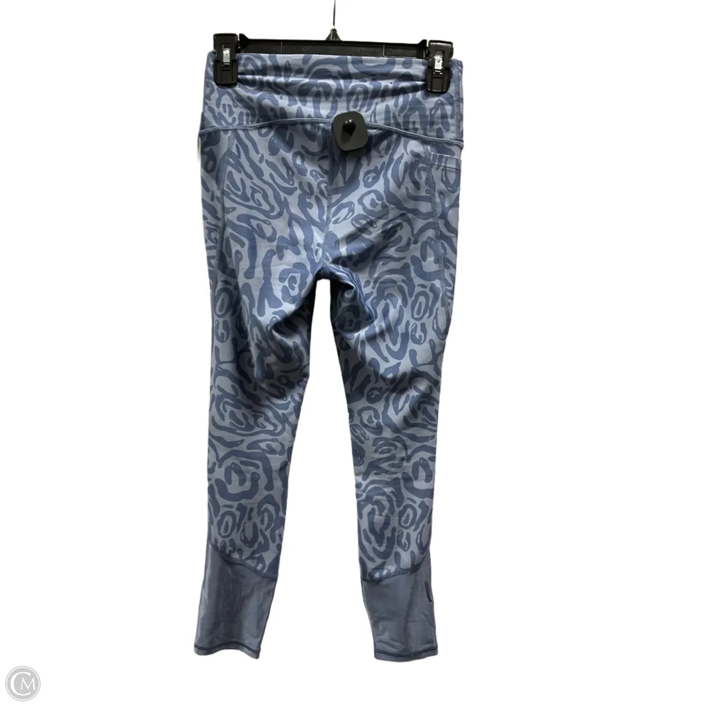 Athletic Leggings By Under Armour In Blue, Size: S