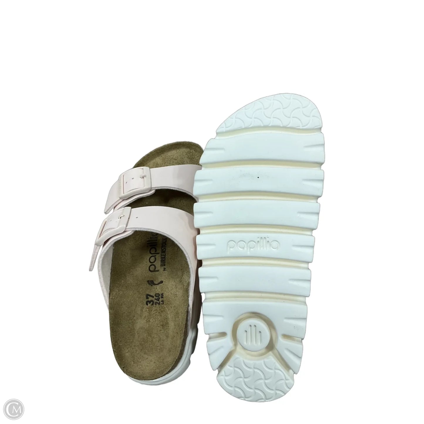 Sandals Flats By Birkenstock In Pink, Size: 6.5