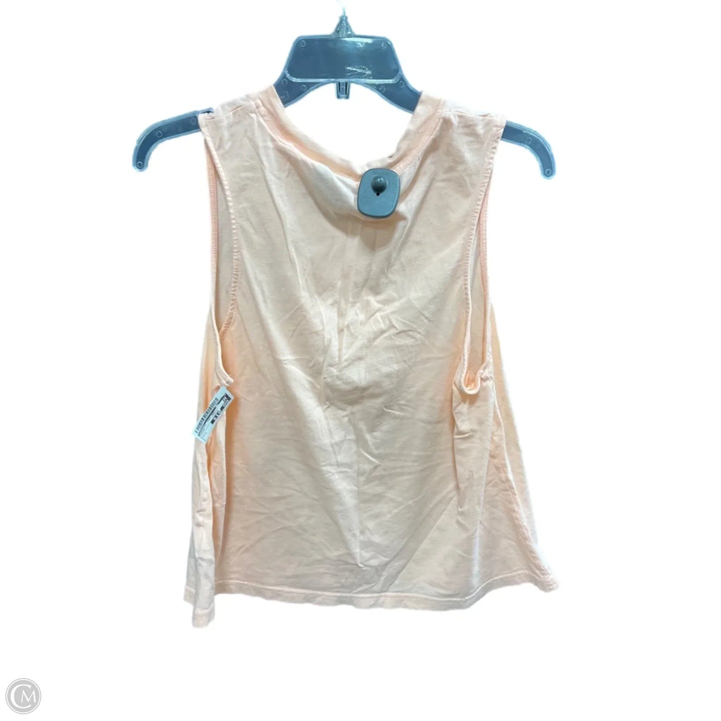 Athletic Tank Top By Adidas In Orange, Size: L