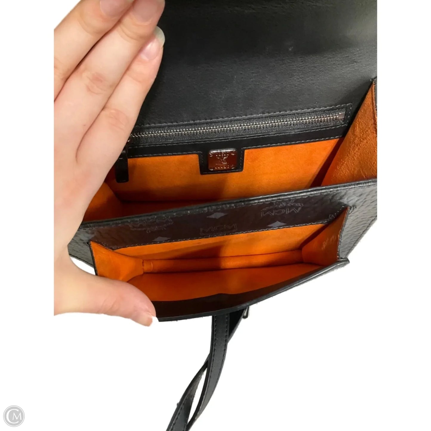 Crossbody Luxury Designer By Mcm, Size: Small