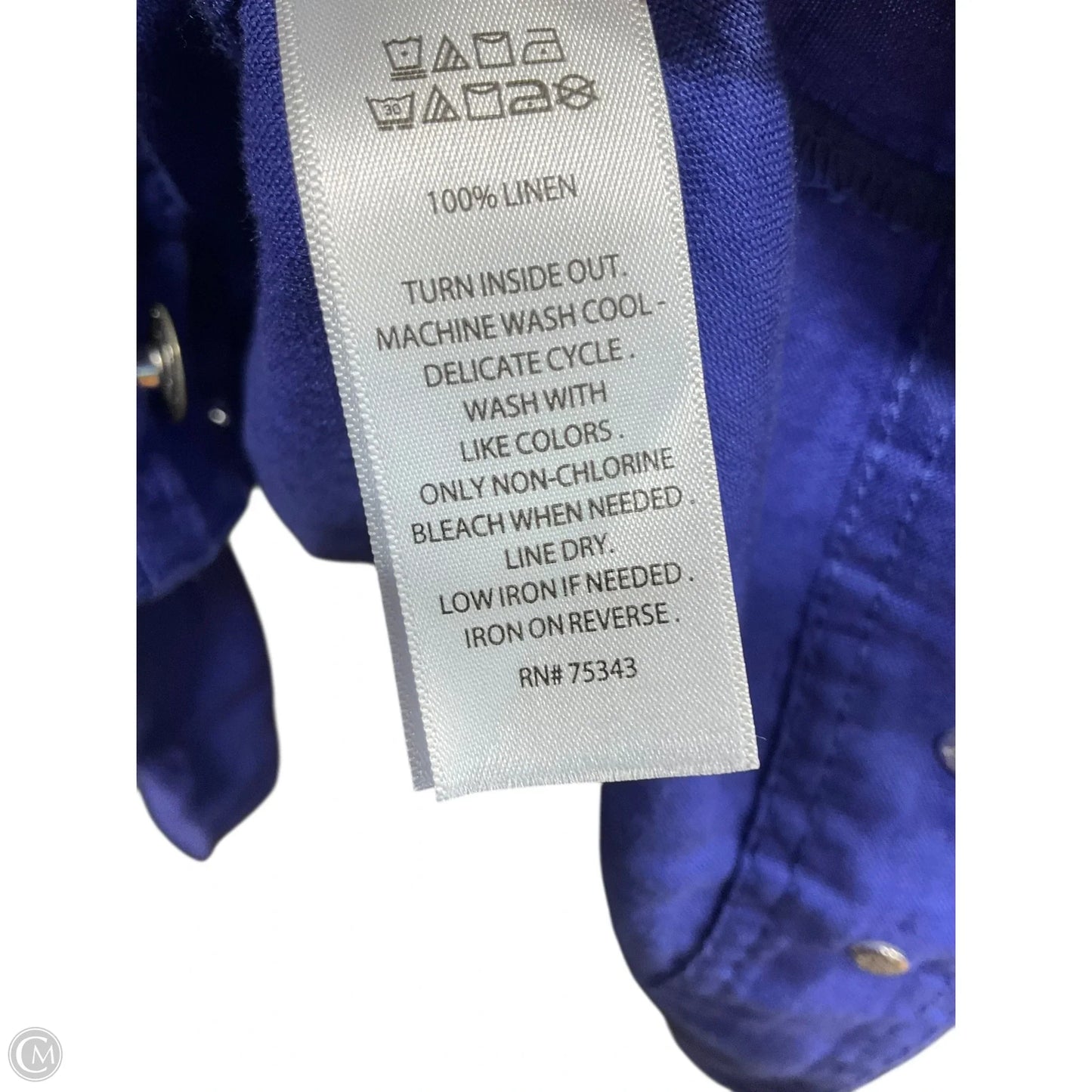 Jacket Other By Jones New York In Blue, Size: M