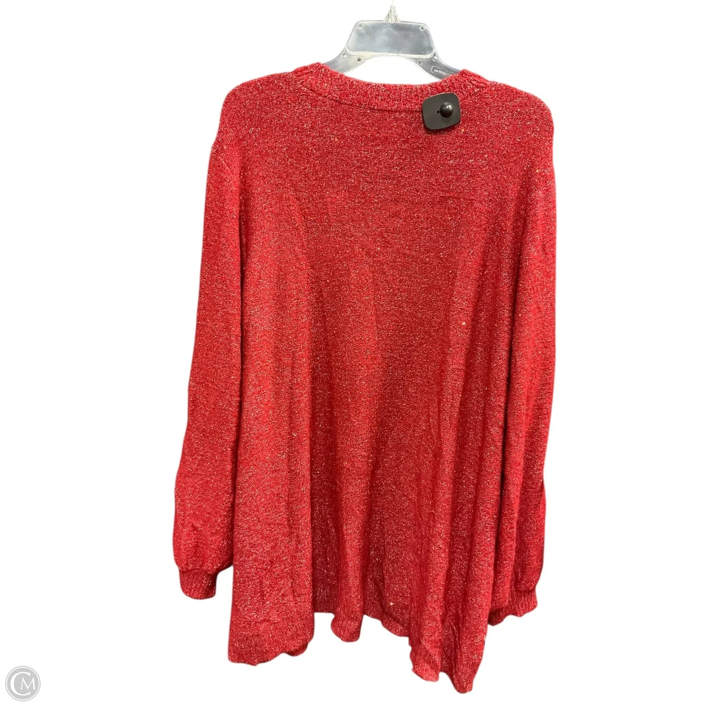 Cardigan By Lane Bryant In Red, Size: 2x