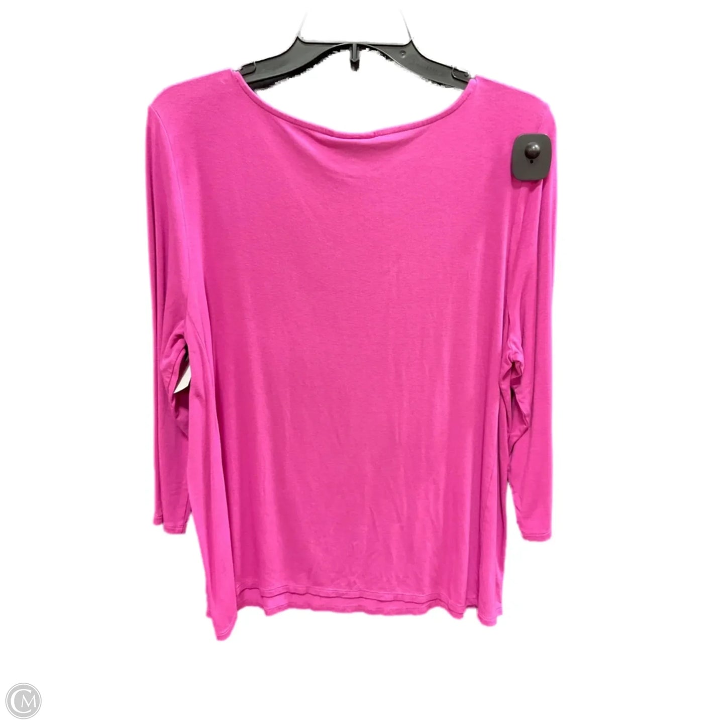 Top Long Sleeve By J. Jill In Pink, Size: L