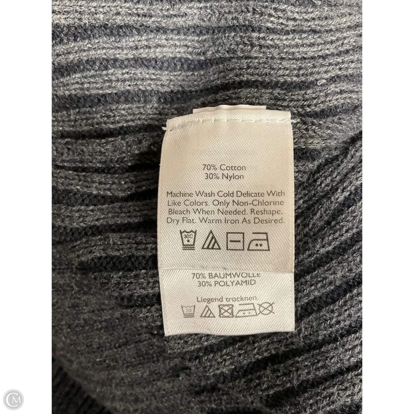 Cardigan By Eddie Bauer In Grey, Size: L