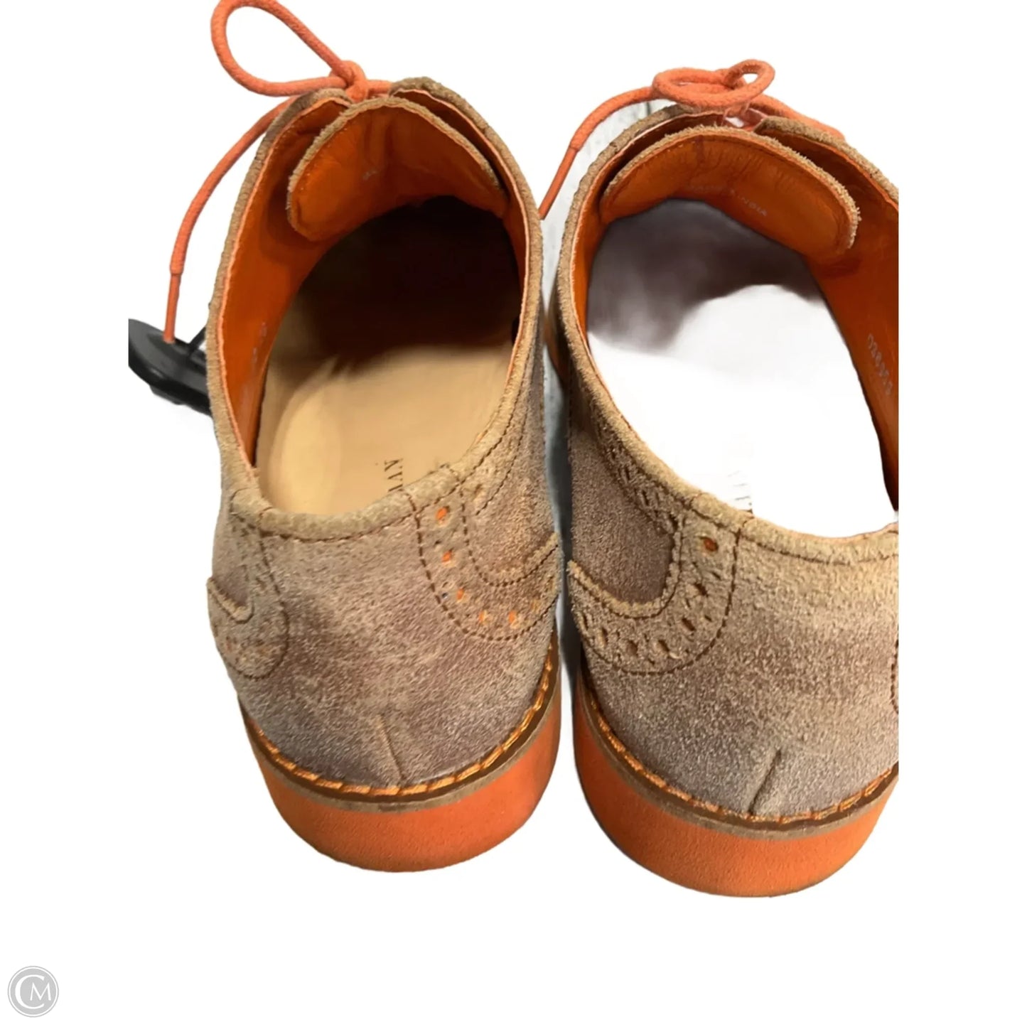 Shoes Sneakers By Cole-haan In Orange & Tan, Size: 7.5