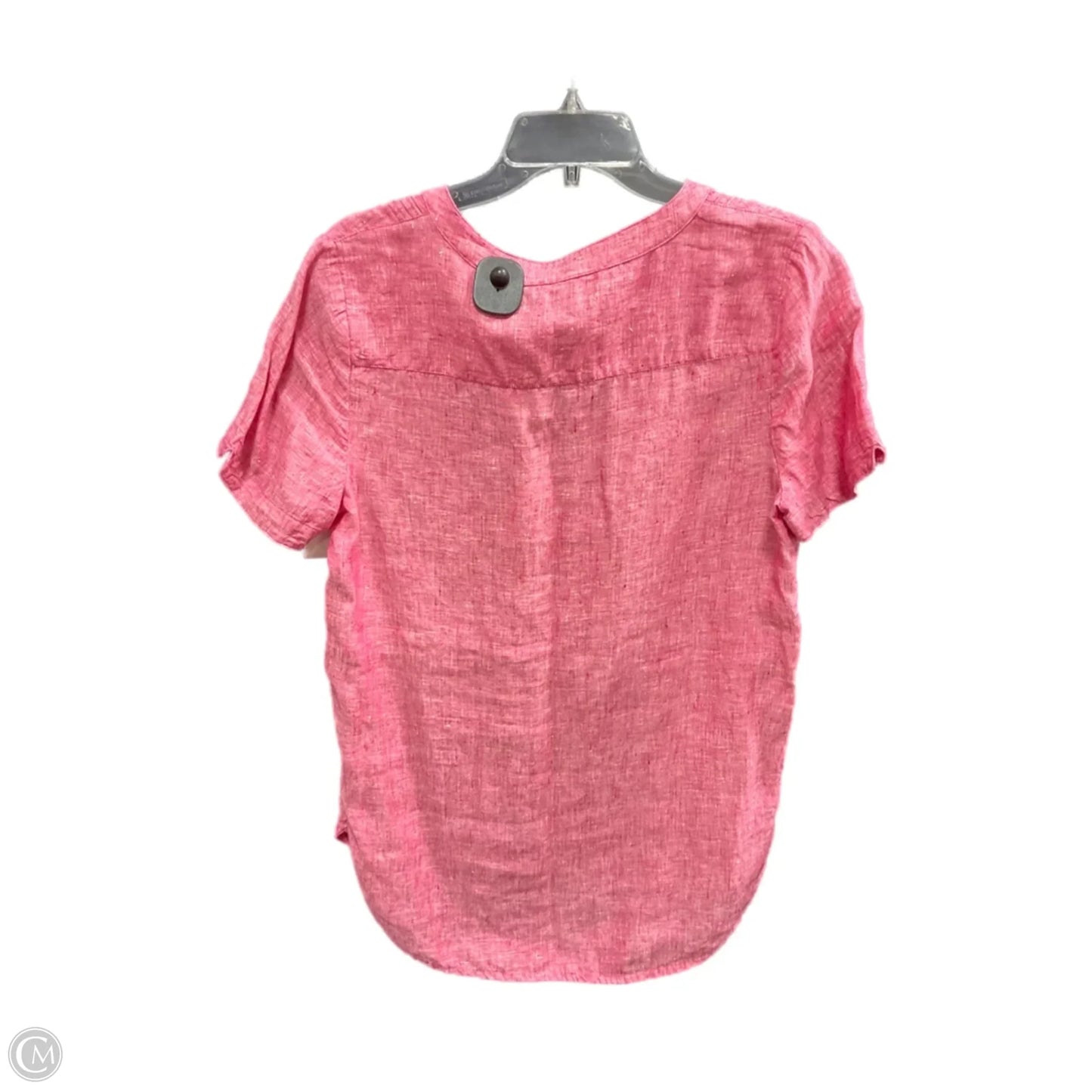 Top Short Sleeve By Coldwater Creek In Pink, Size: S