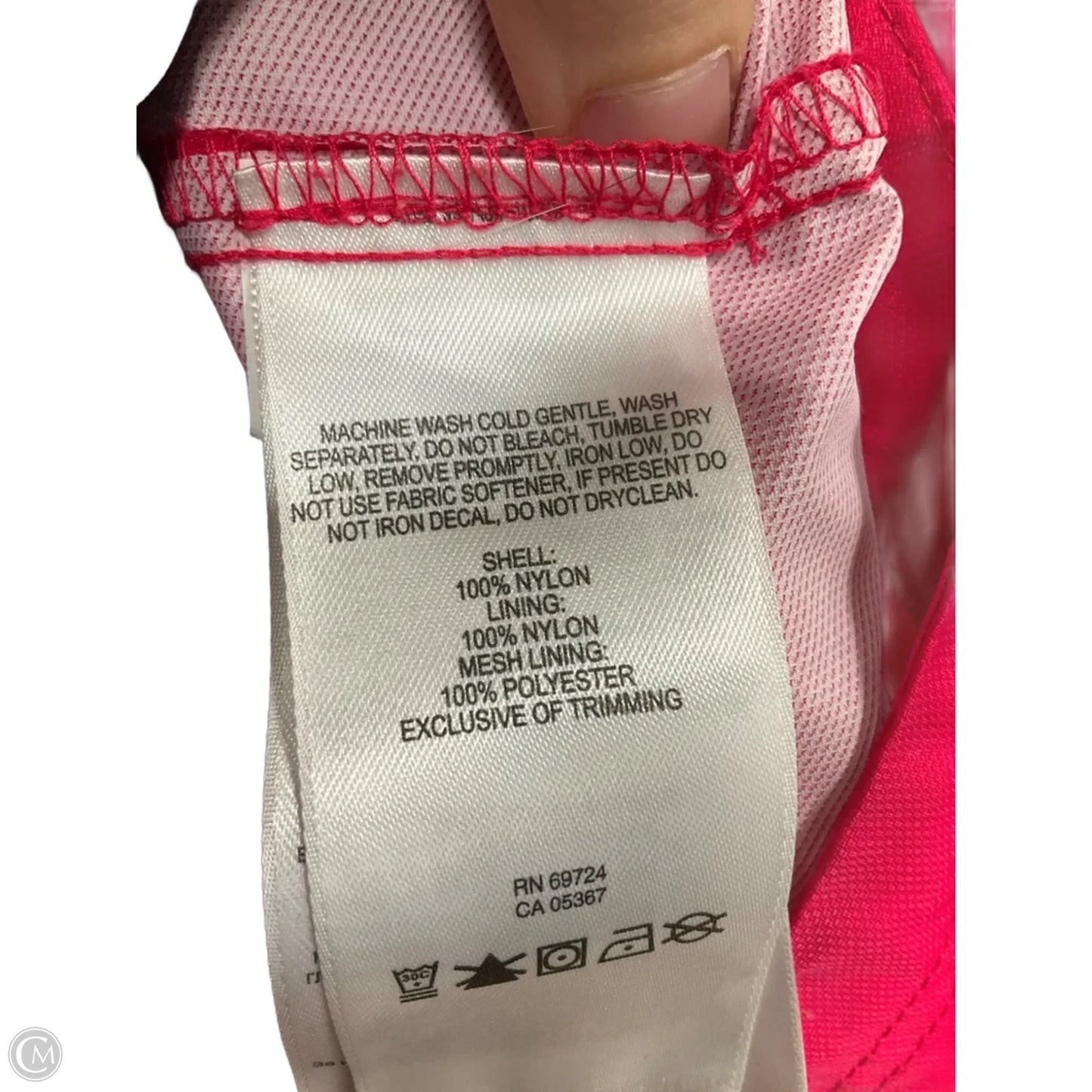 Jacket Windbreaker By Columbia In Pink, Size: M