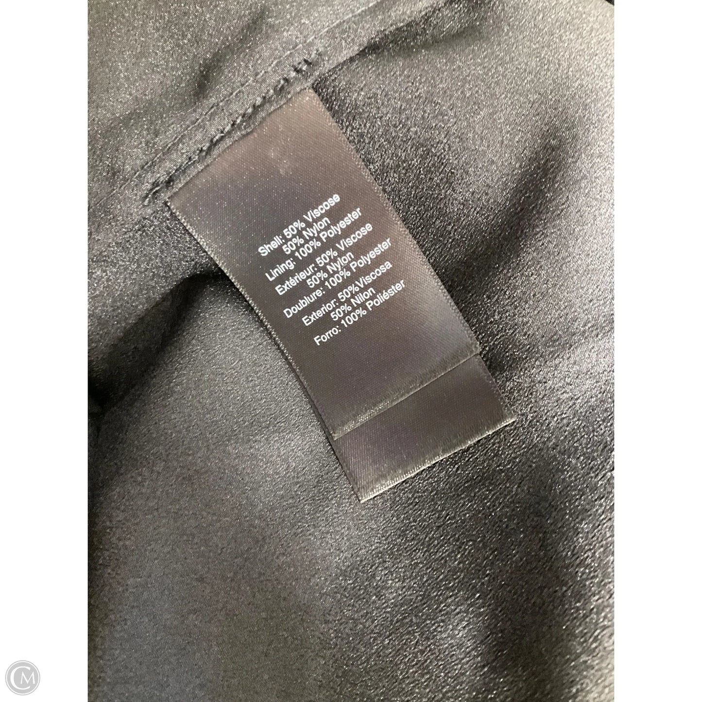 Dress Casual Midi By Donna Karan In Polkadot Pattern, Size: 8