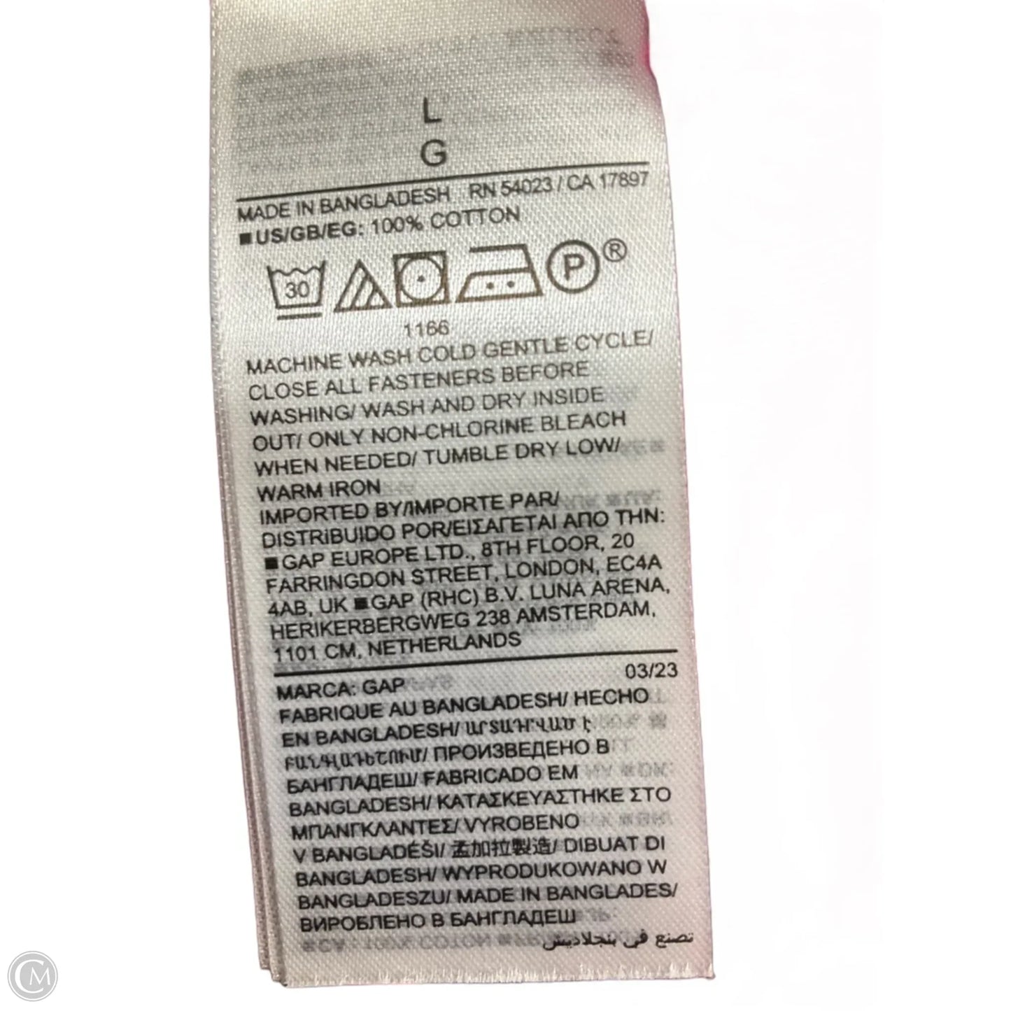 Cardigan By Gap In Pink, Size: L