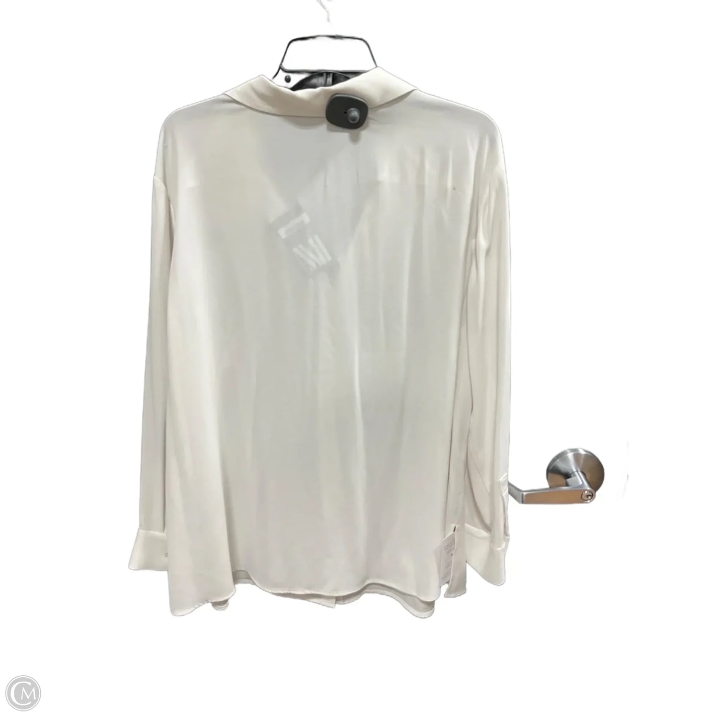 Blouse Long Sleeve By Cma In White, Size: 2x