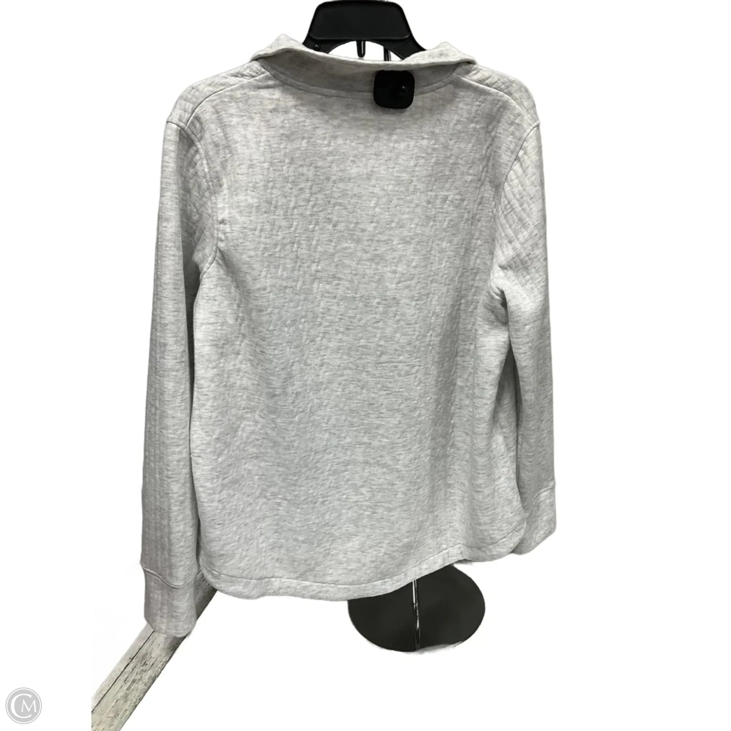 Top Long Sleeve By Vineyard Vines In Grey, Size: M