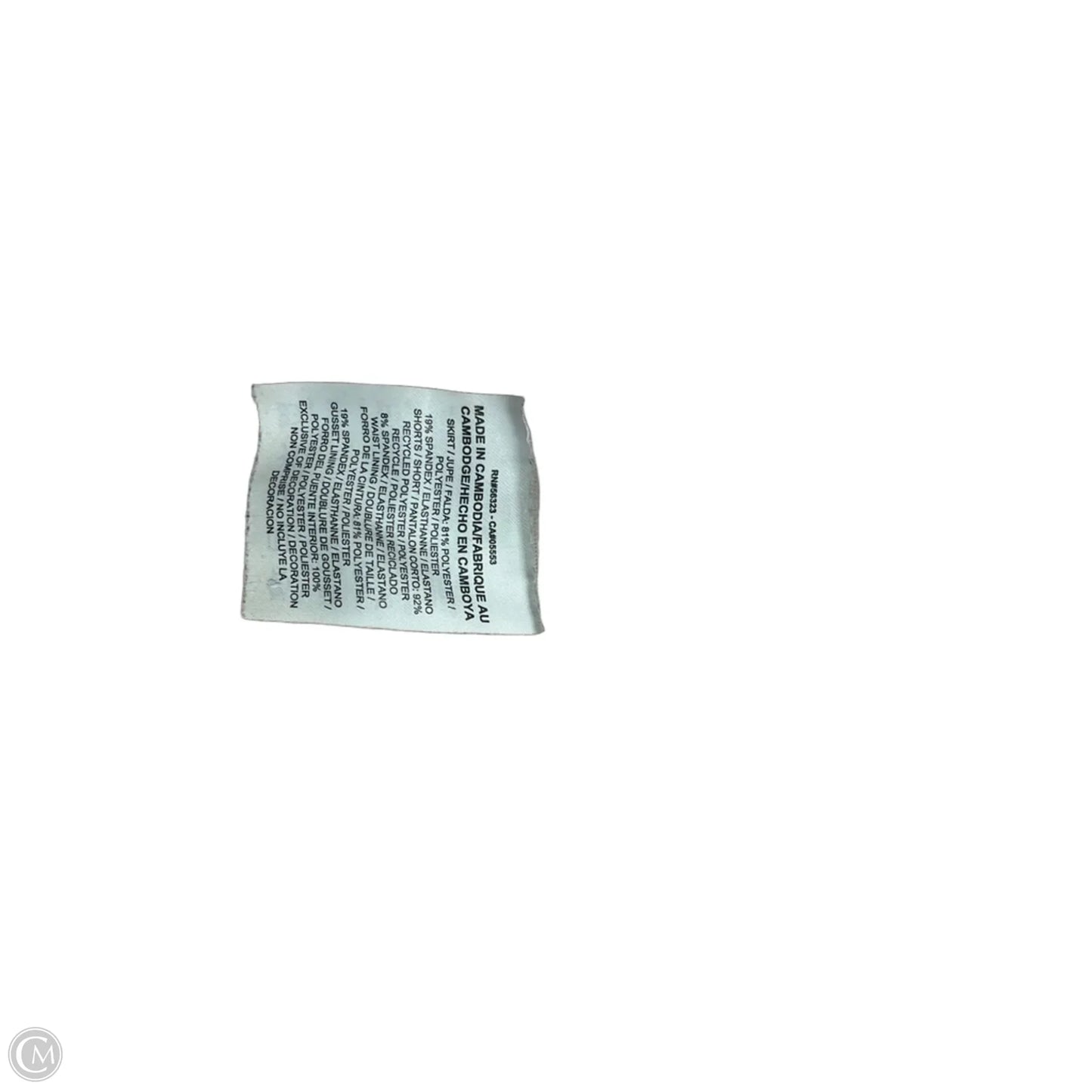 Athletic Skort By Nike Apparel In Pink, Size: L
