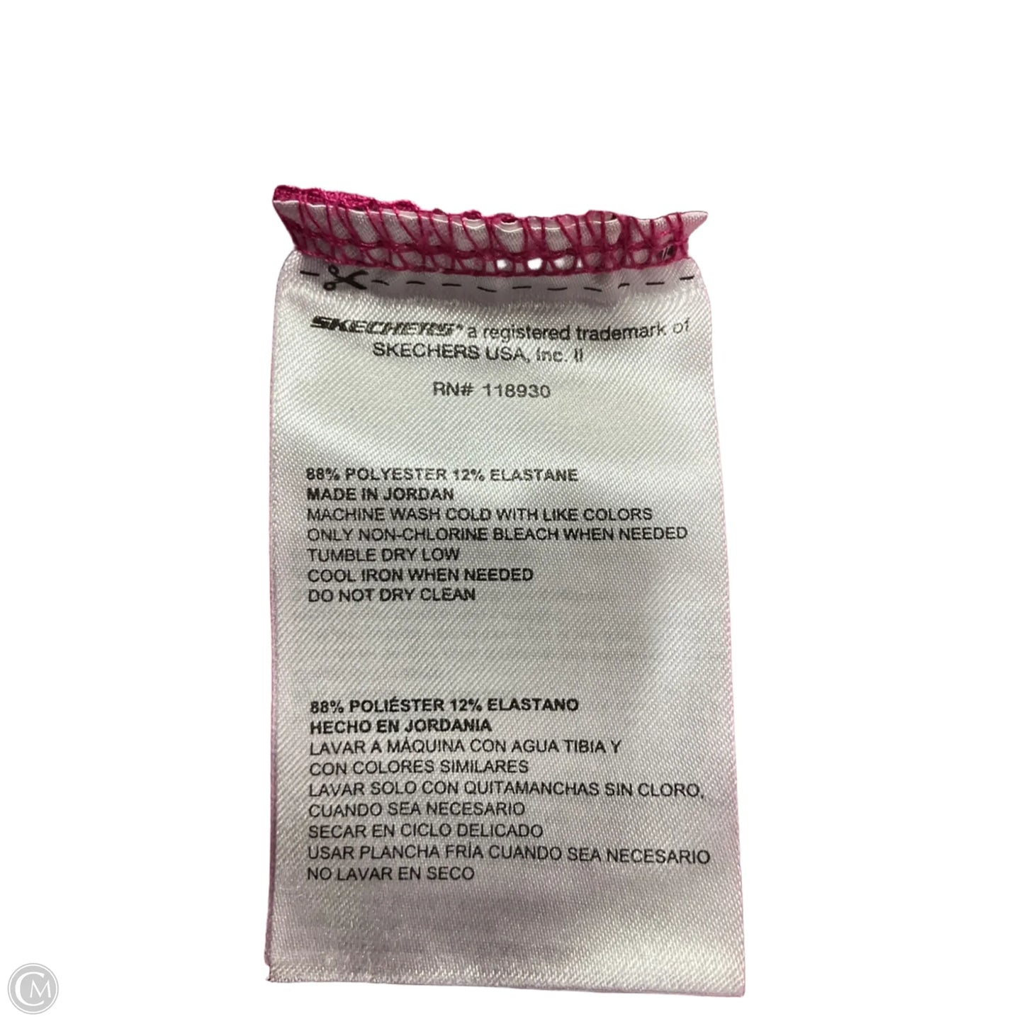 Athletic Jacket By Skechers In Pink, Size: 2x