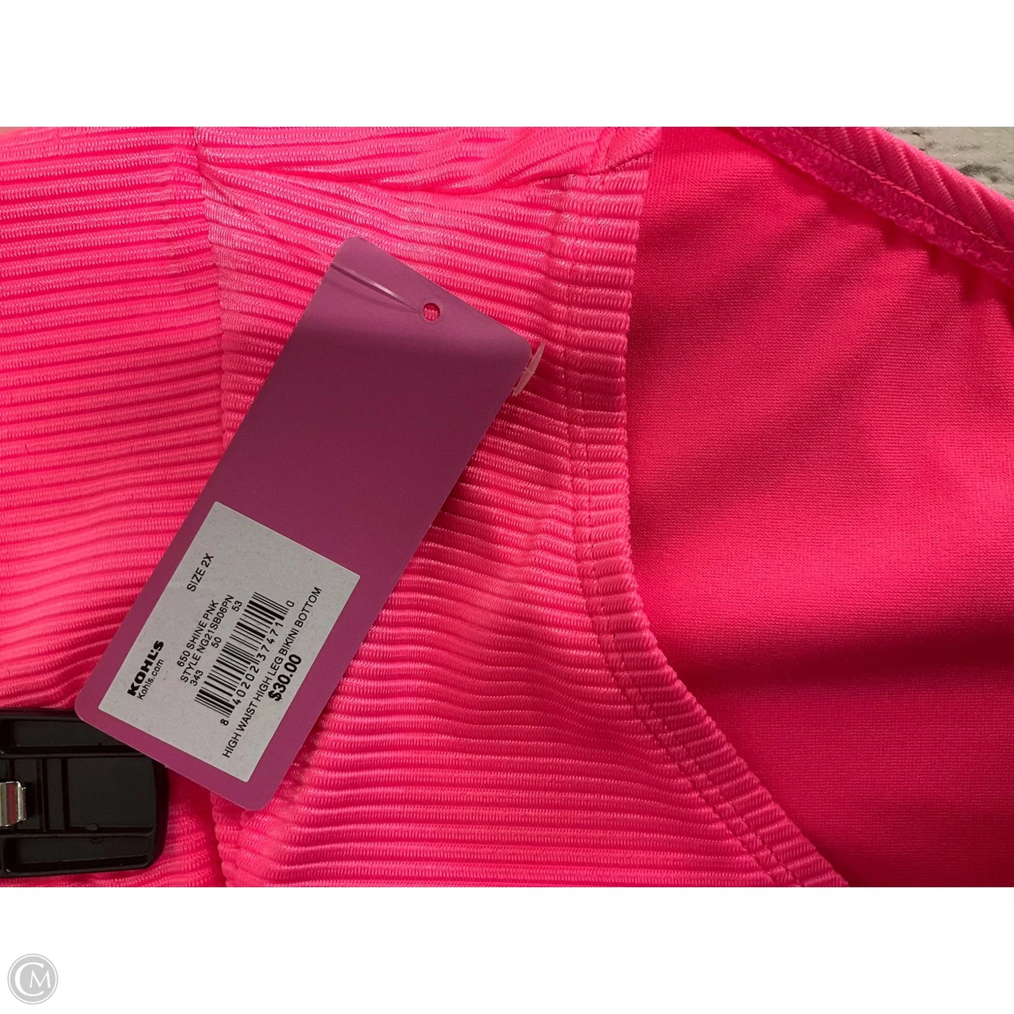 Swimsuit Bottom By Clothes Mentor In Pink, Size: 2x