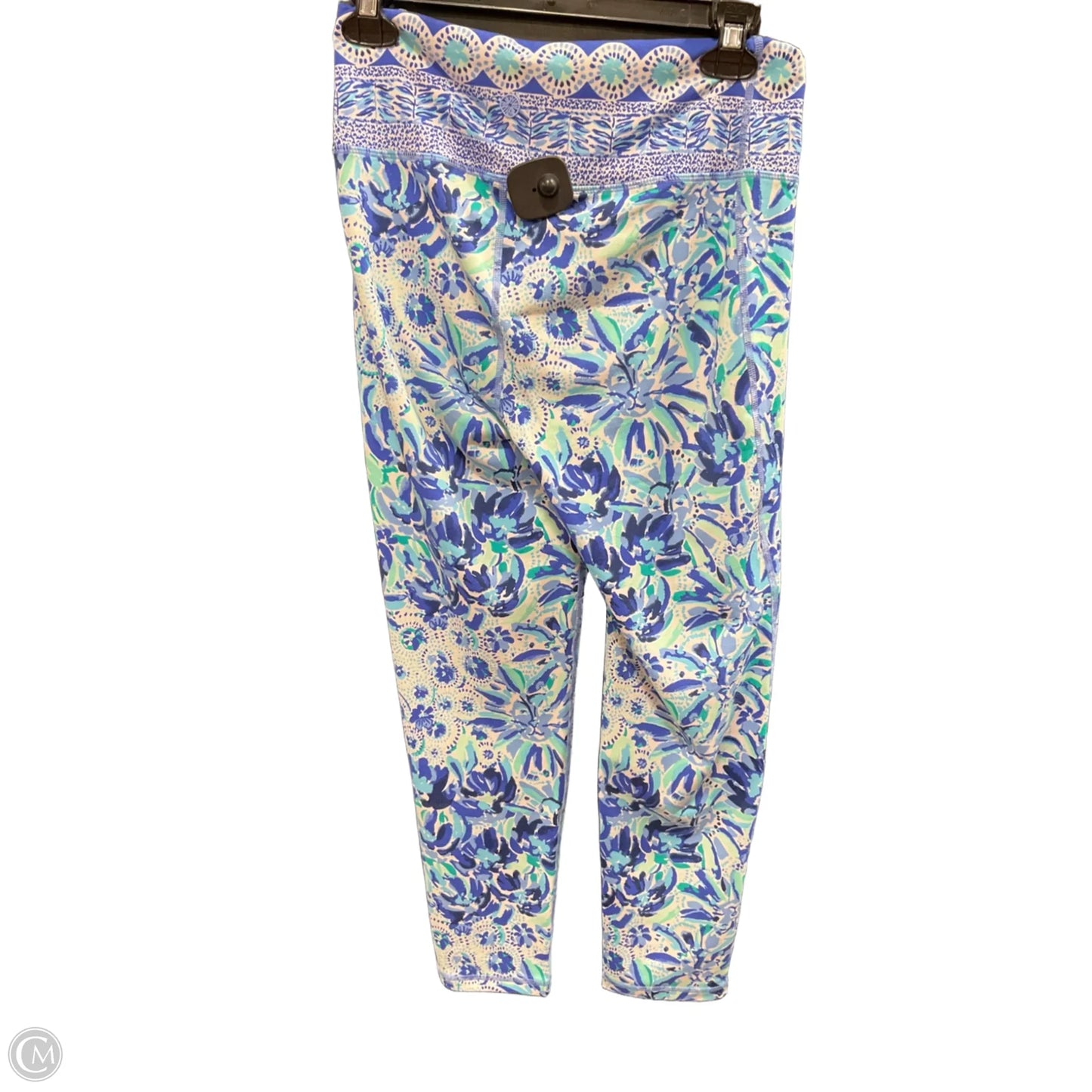 Pants Designer By Lilly Pulitzer In Blue & White, Size: M