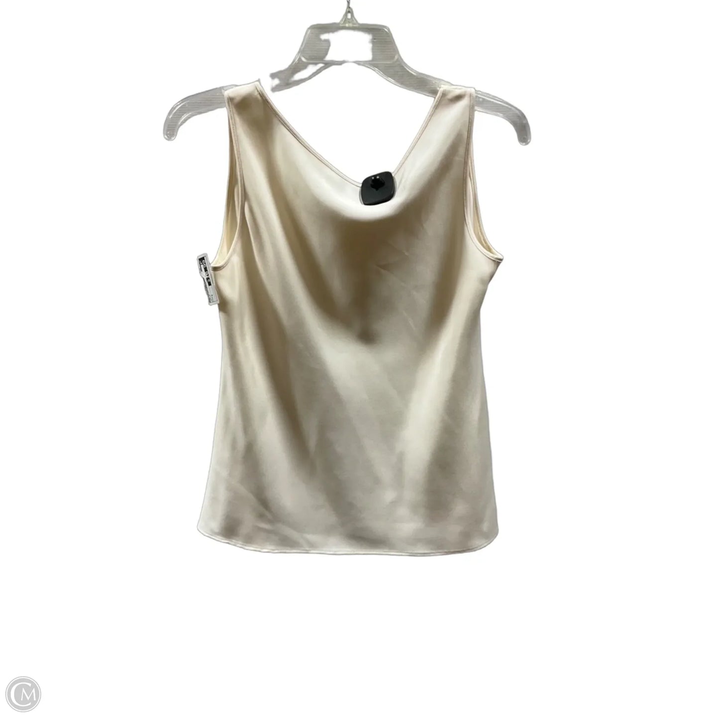 Top Sleeveless By Lafayette 148 In Cream, Size: 4