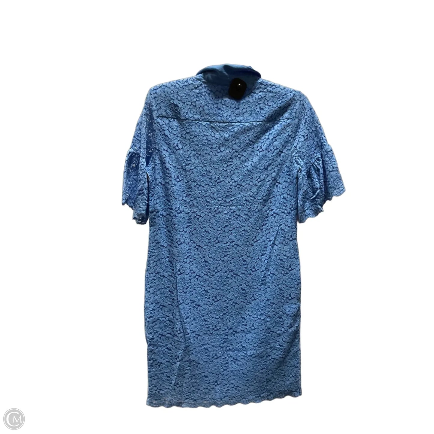 Dress Casual Midi By Banana Republic In Blue, Size: S