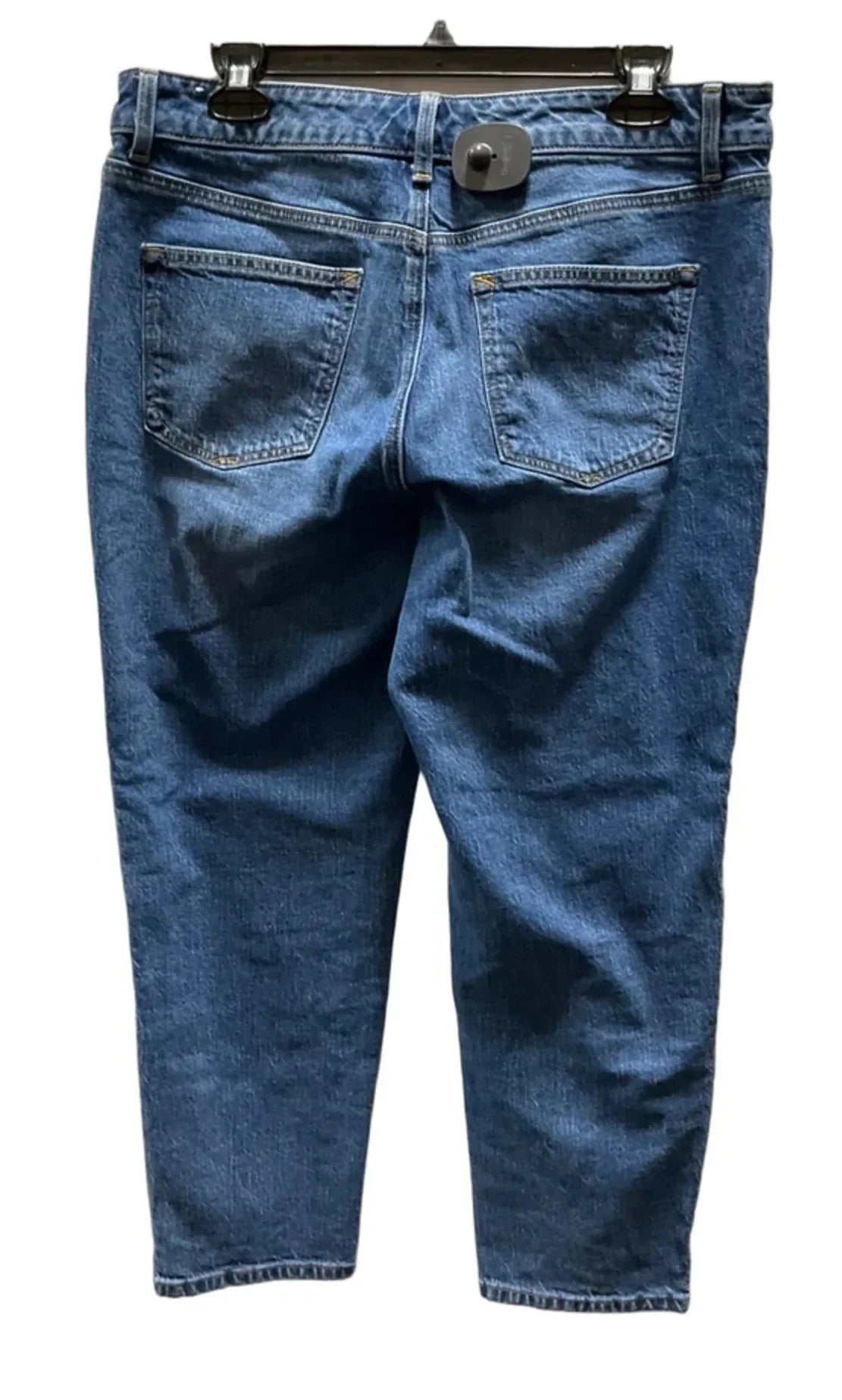 Jeans Straight By Talbots In Blue Denim, Size: 10
