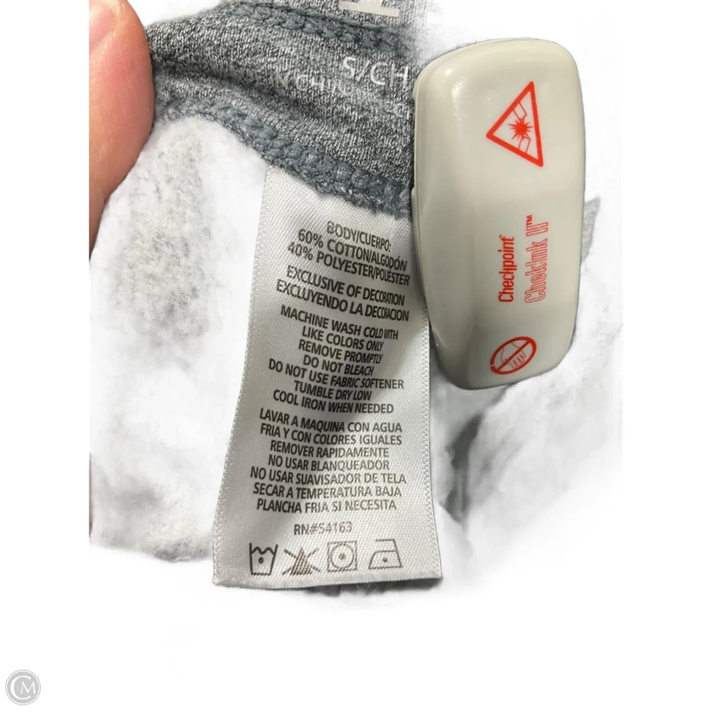 Pants Lounge By Calvin Klein In Grey, Size: S