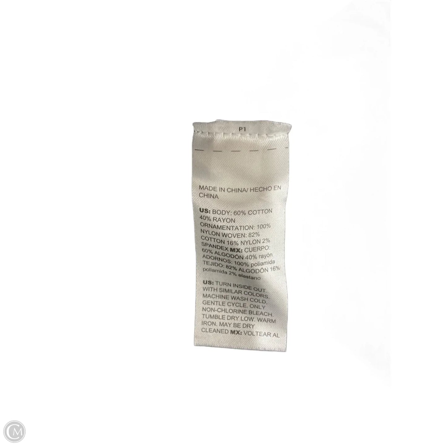 Top Long Sleeve By Chicos In Black, Size: Xl