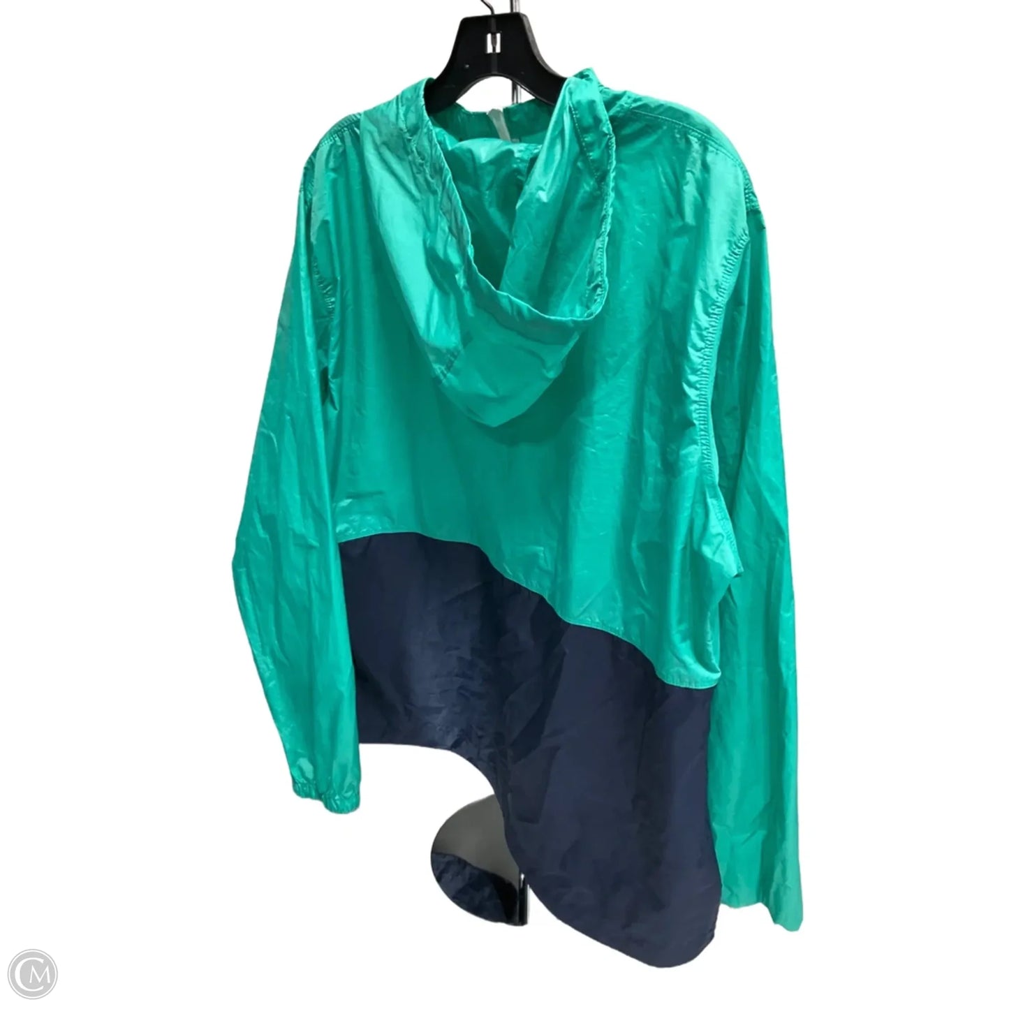 Jacket Windbreaker By Columbia In Green, Size: 2x