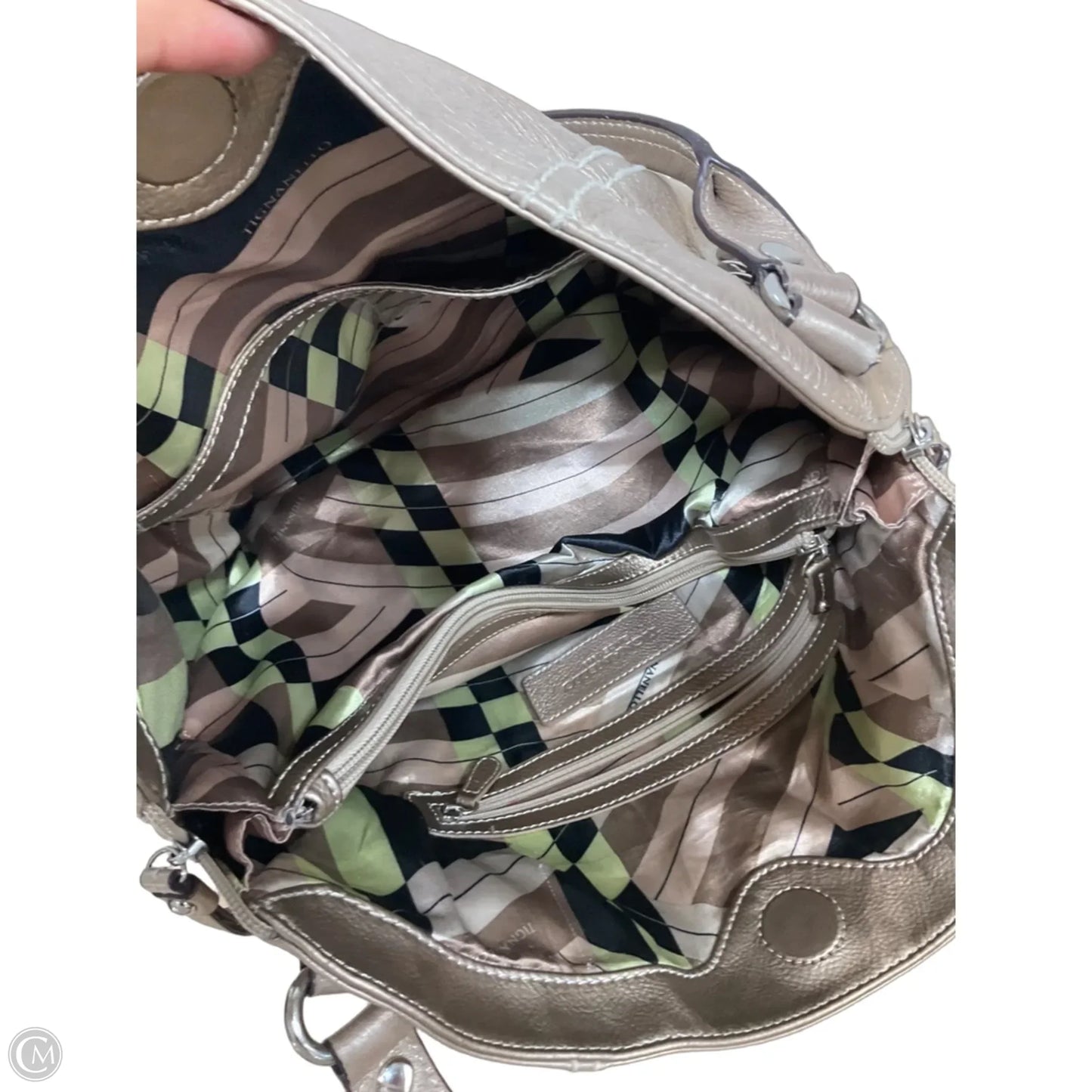 Handbag Leather By Tignanello Purses, Size: Large